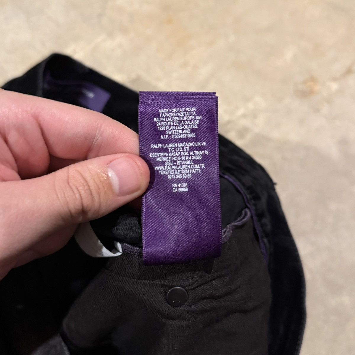 Ralph Lauren Purple Label Ralph Lauren Purple Label Velvet Leather Patchwork Jeans Size US 28 / EU 44 - 13 Thumbnail