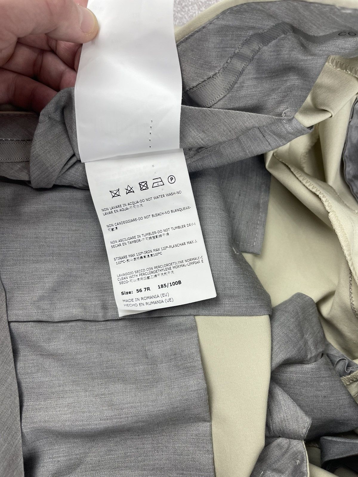Corneliani Corneliani Si Goletta Stretch Trousers Pants Size 56 Size US 38 / EU 54 - 9 Thumbnail