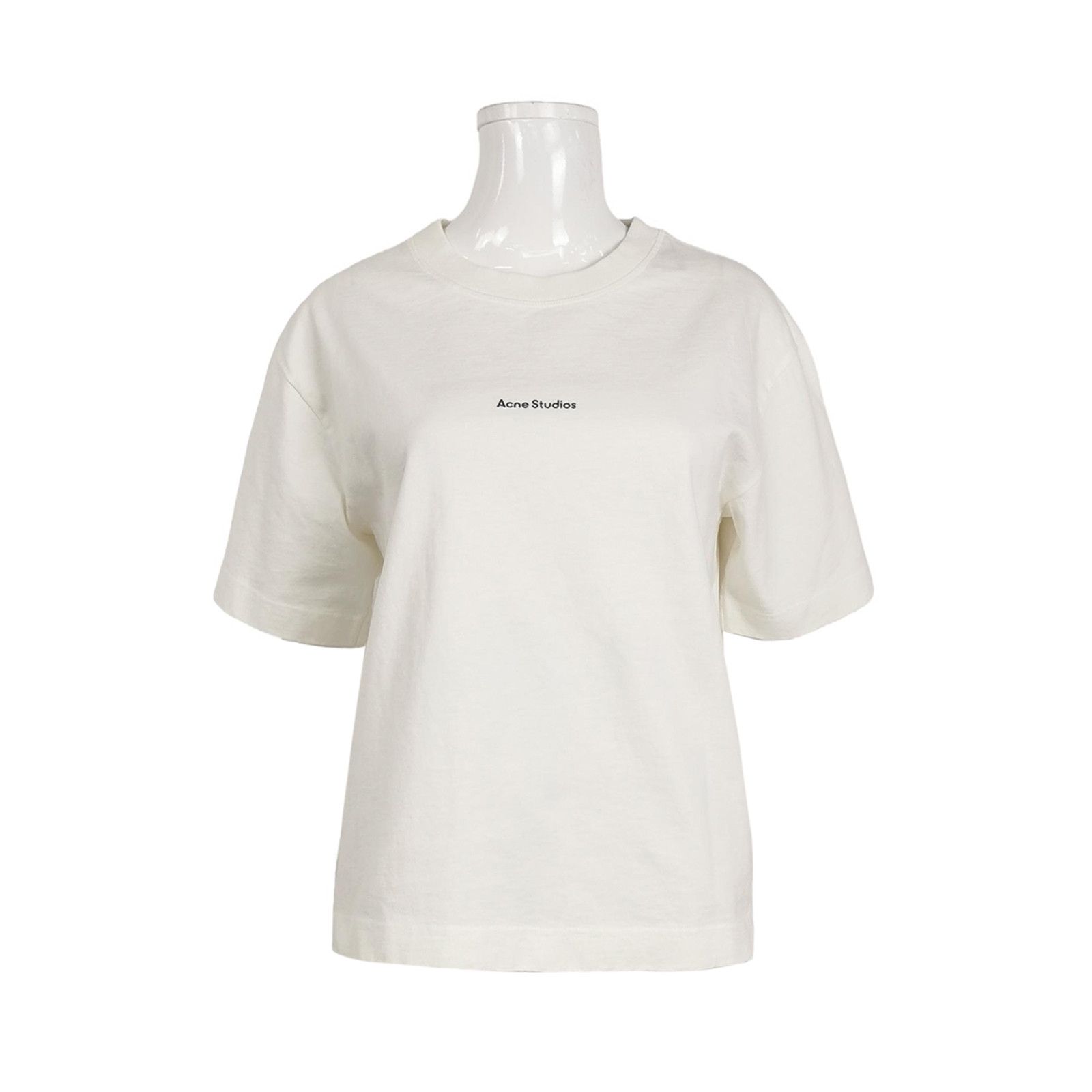 Acne Studios Acne Studios Cotton Logo Crew Neck T - Shirt S Size XS / US 0-2 / IT 36-38 - 1 Thumbnail