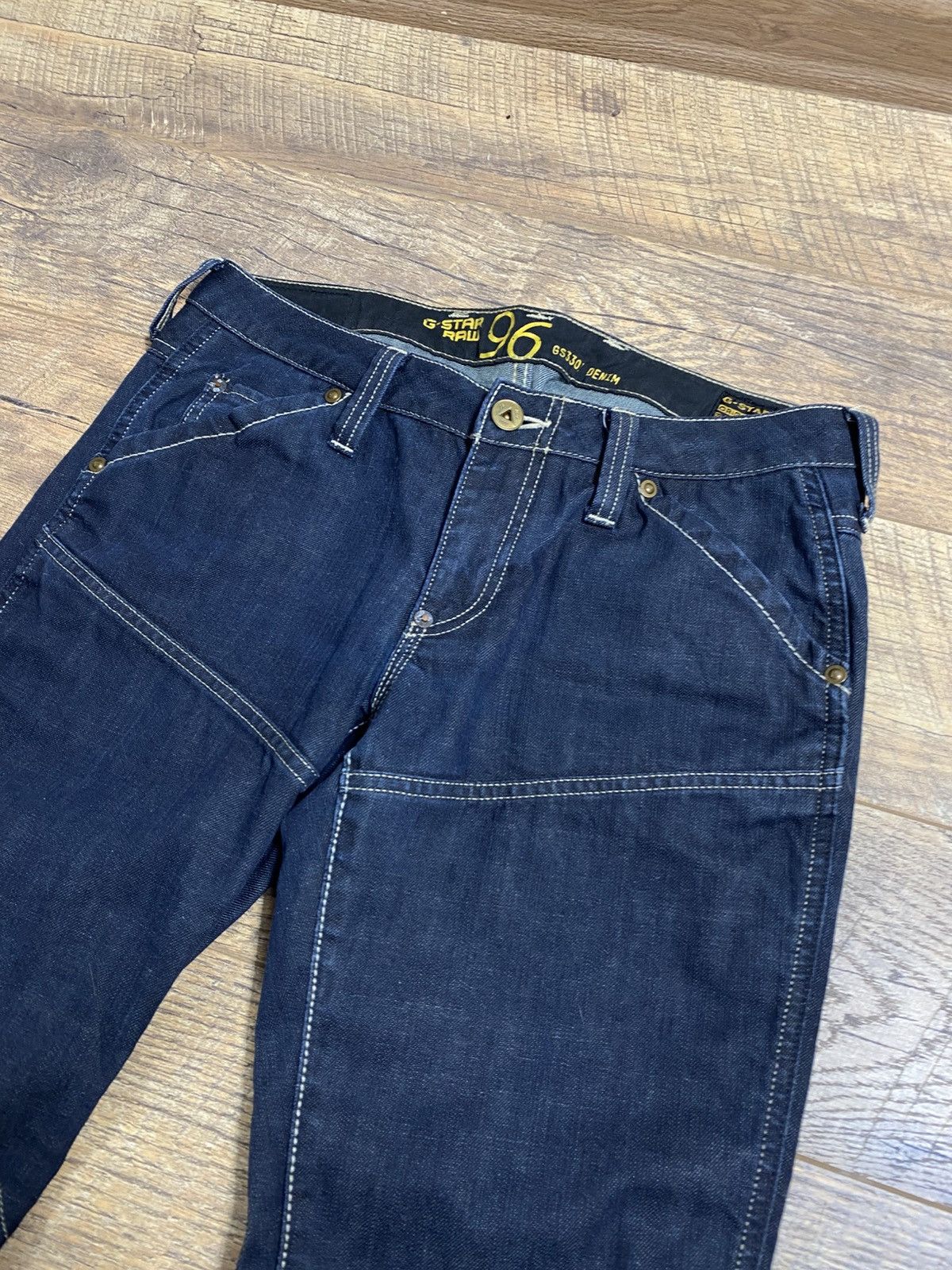 G-Star G-Star Raw GS3301 "96" Originals Denim Jeans 31x32 Size US 31 - 3 Thumbnail