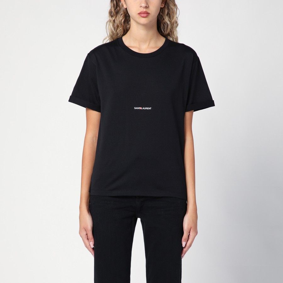 o1d2blof0924 Logo Print T-Shirt in Black