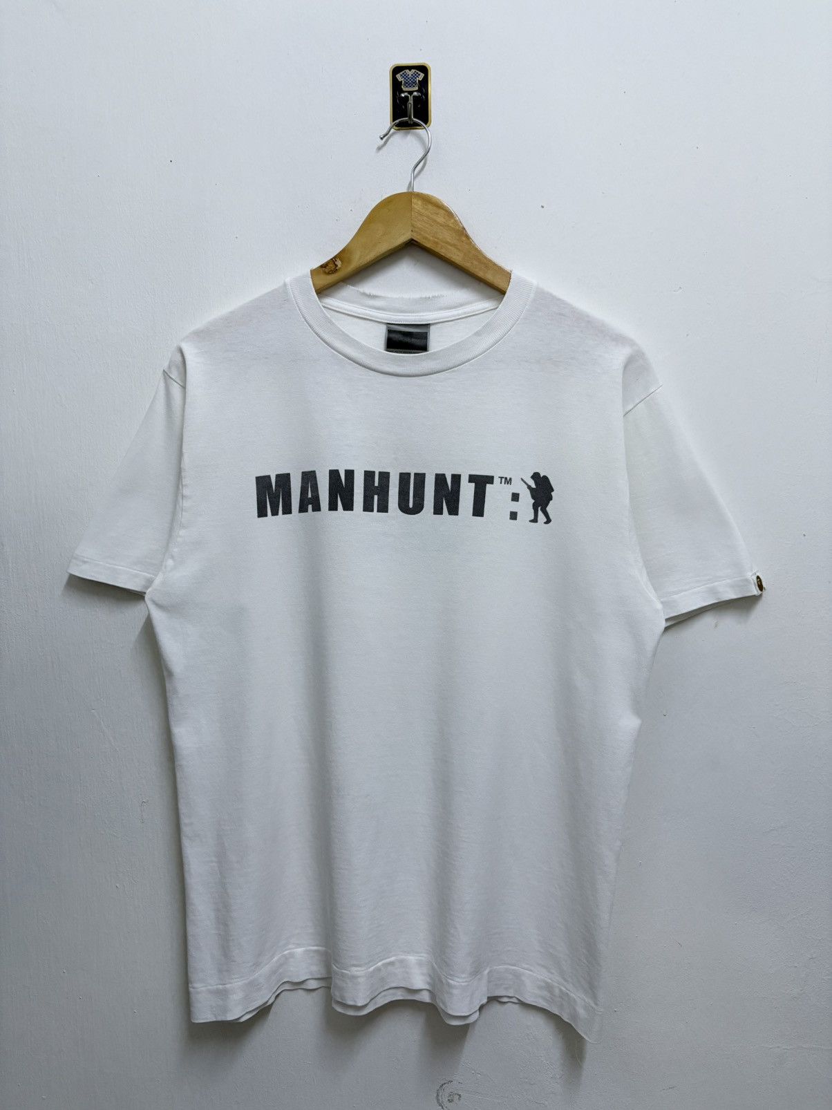 Bape Vintage 90's Bape ( Nigo ) - Manhunt Chukka Boot T-Shirt Size US M / EU 48-50 / 2 - 2 Thumbnail