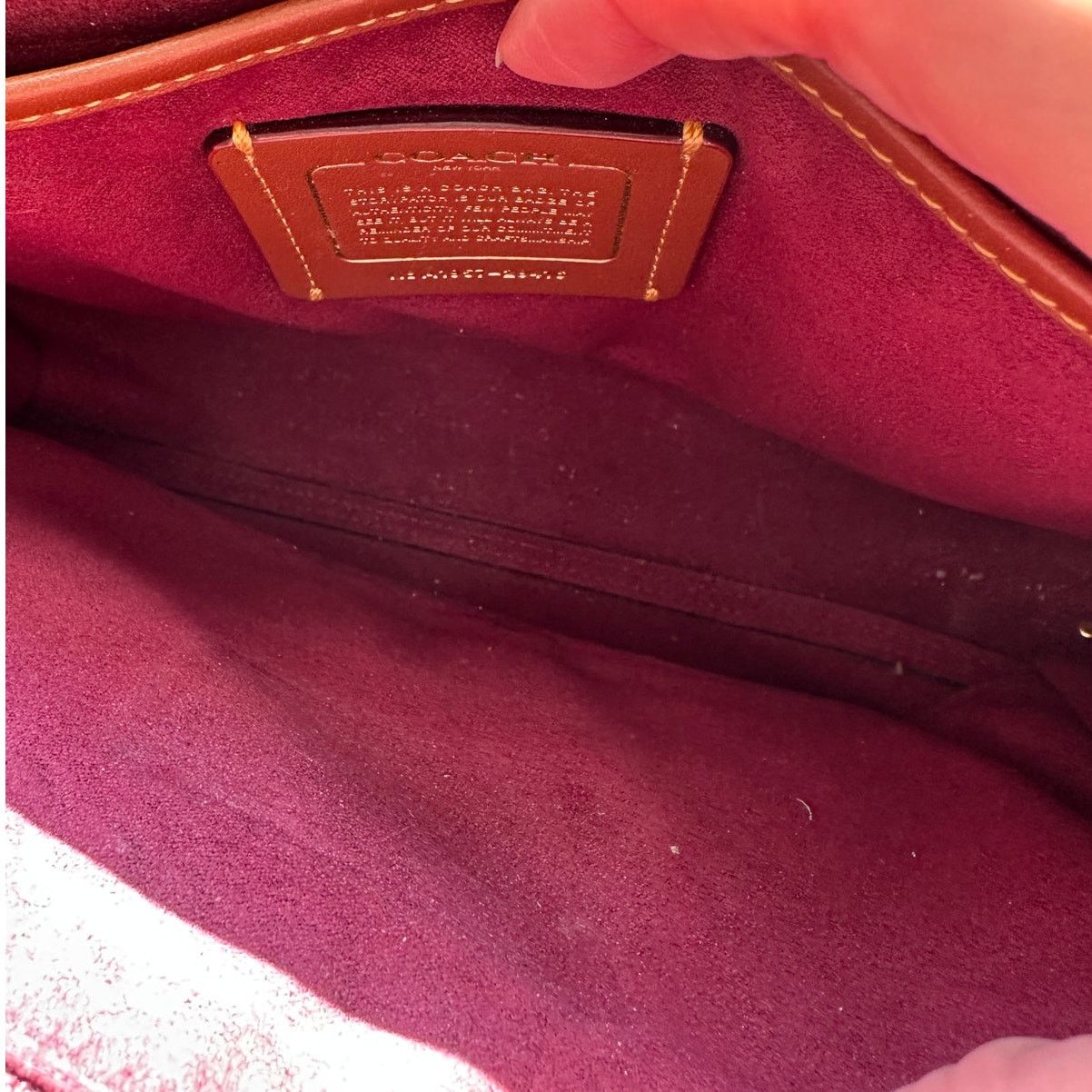 Coach Vintage Coach Tea Rose Parker Bag Rivets Snakeskin Detail Size ONE SIZE - 15 Thumbnail