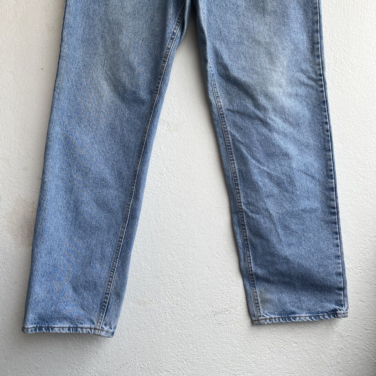 Armani VINTAGE ARMANI JEANS ITALY BAGGY LOOSE BLUE DENIM Size US 36 / EU 52 - 9 Thumbnail