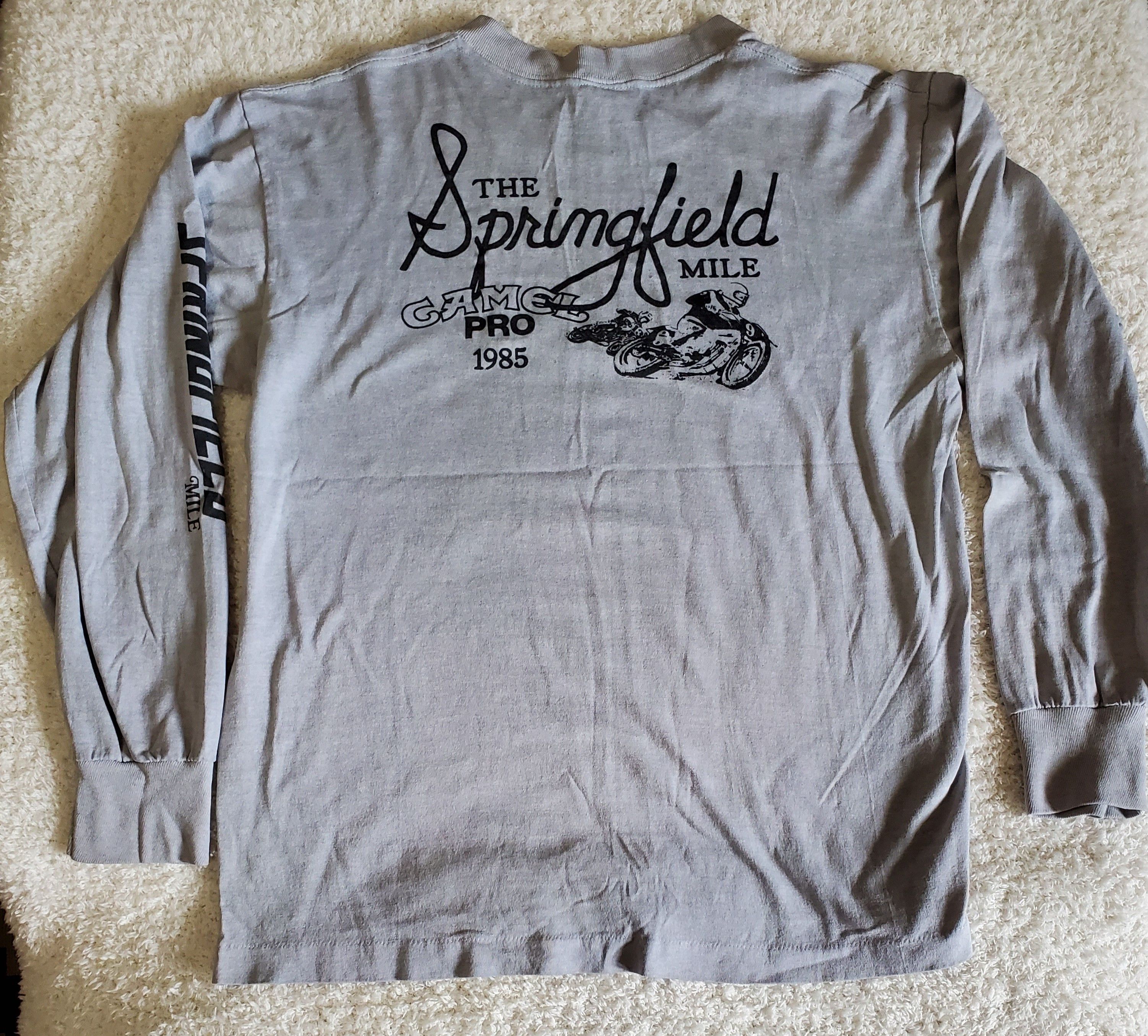 Camel × Vintage 80s Springfield Mile Motorcycle racing Camel single-stitch Size US M / EU 48-50 / 2 - 7 Thumbnail