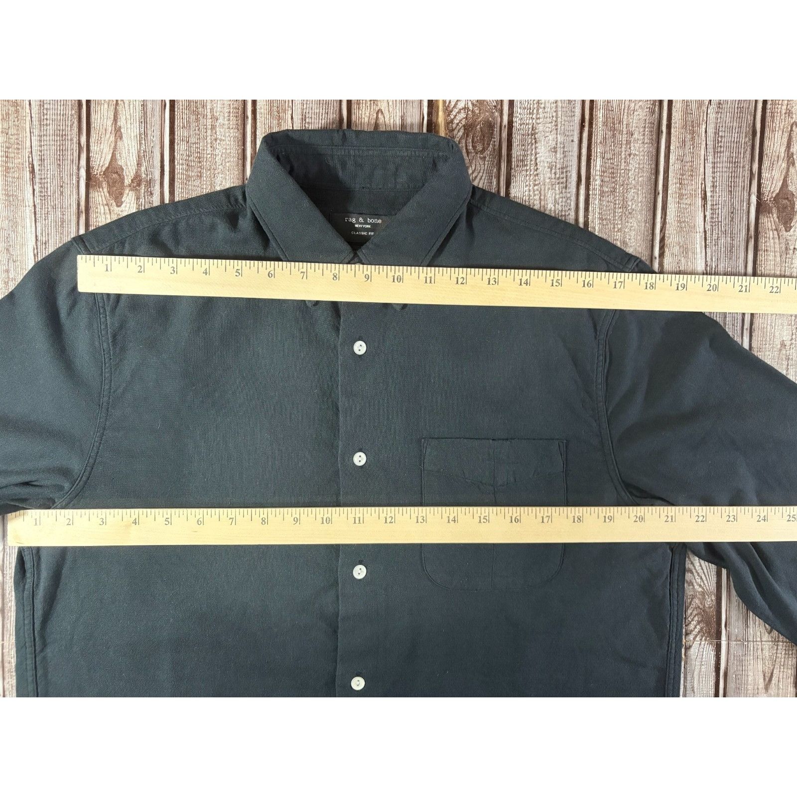 Rag & Bone RAG & BONE beach Shirt size M color Black white NWT Size US M / EU 48-50 / 2 - 9 Thumbnail