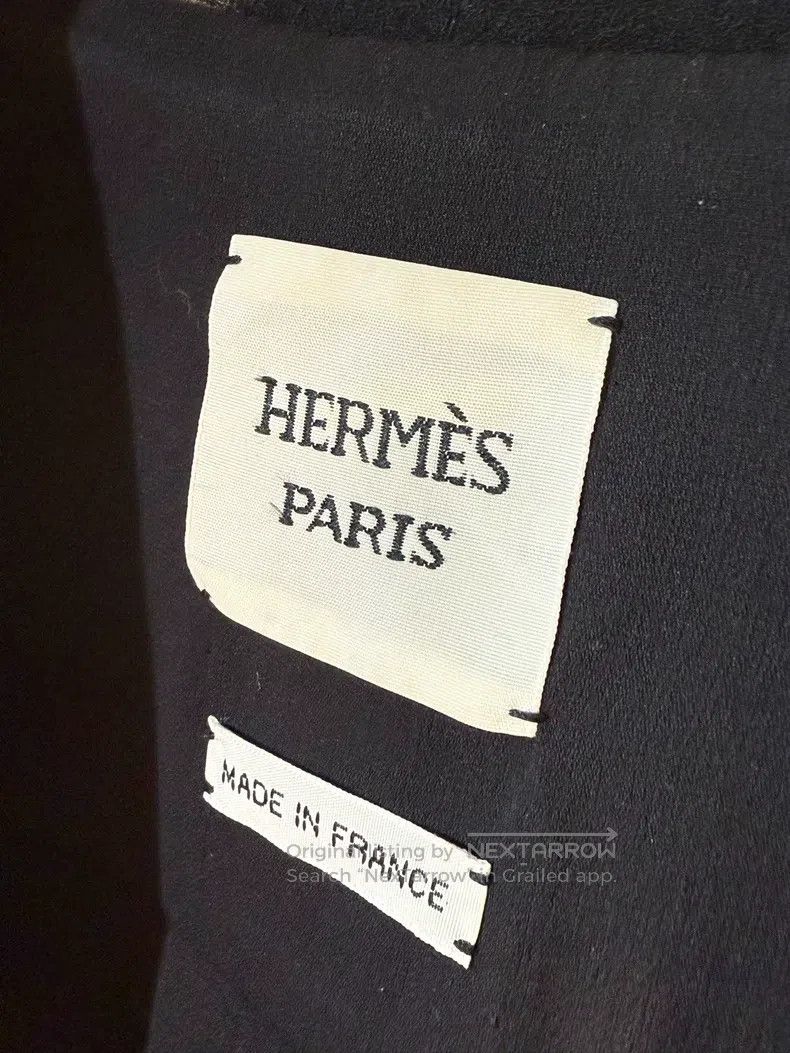Hermes Hermes Leather jacket Size XXS / US 00 / IT 34 - 4 Thumbnail