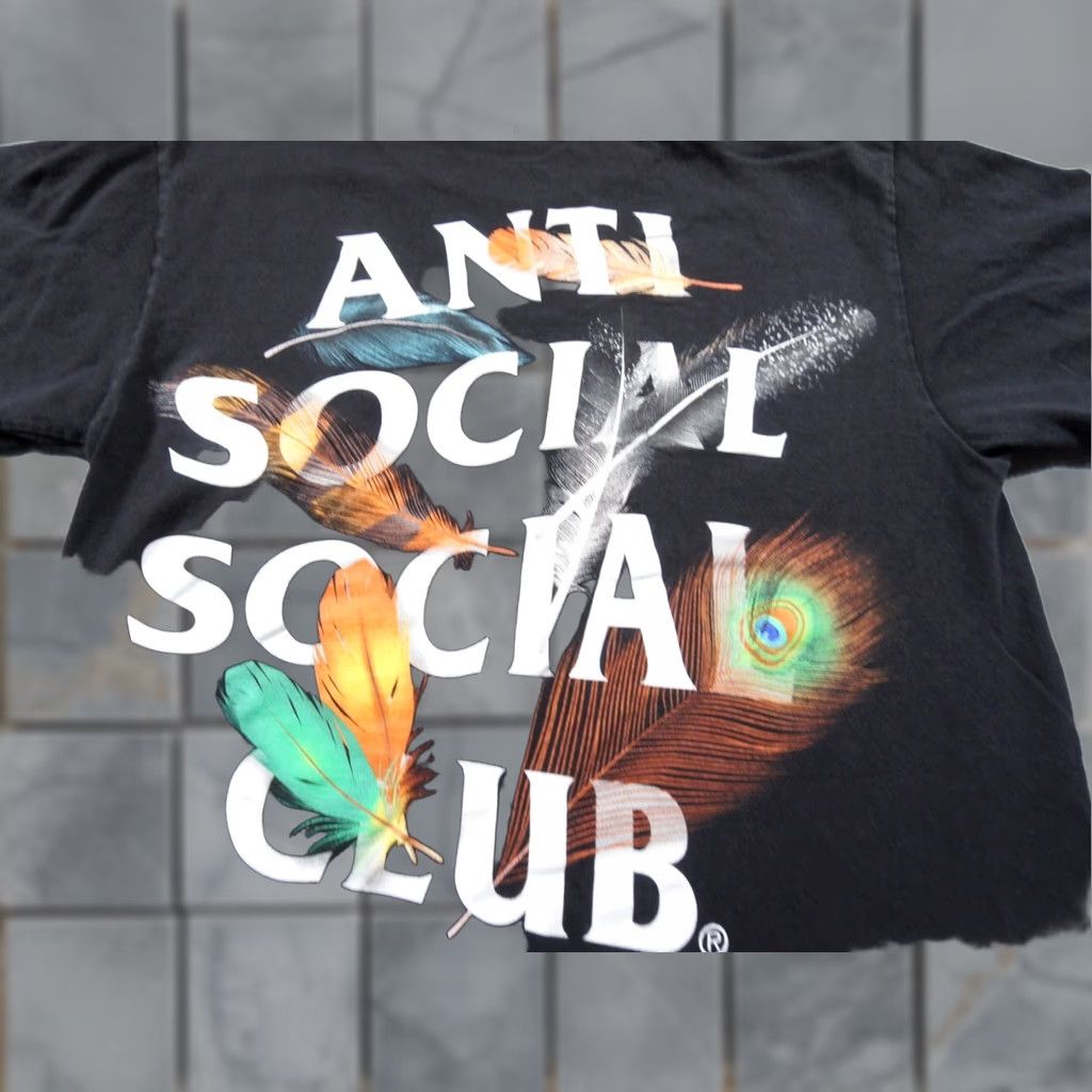 Anti Social Social Club Anti Social Social Club Shirt Mens Small Black Streetwear Graphic Tee Crewneck Size US S / EU 44-46 / 1 - 1 Thumbnail