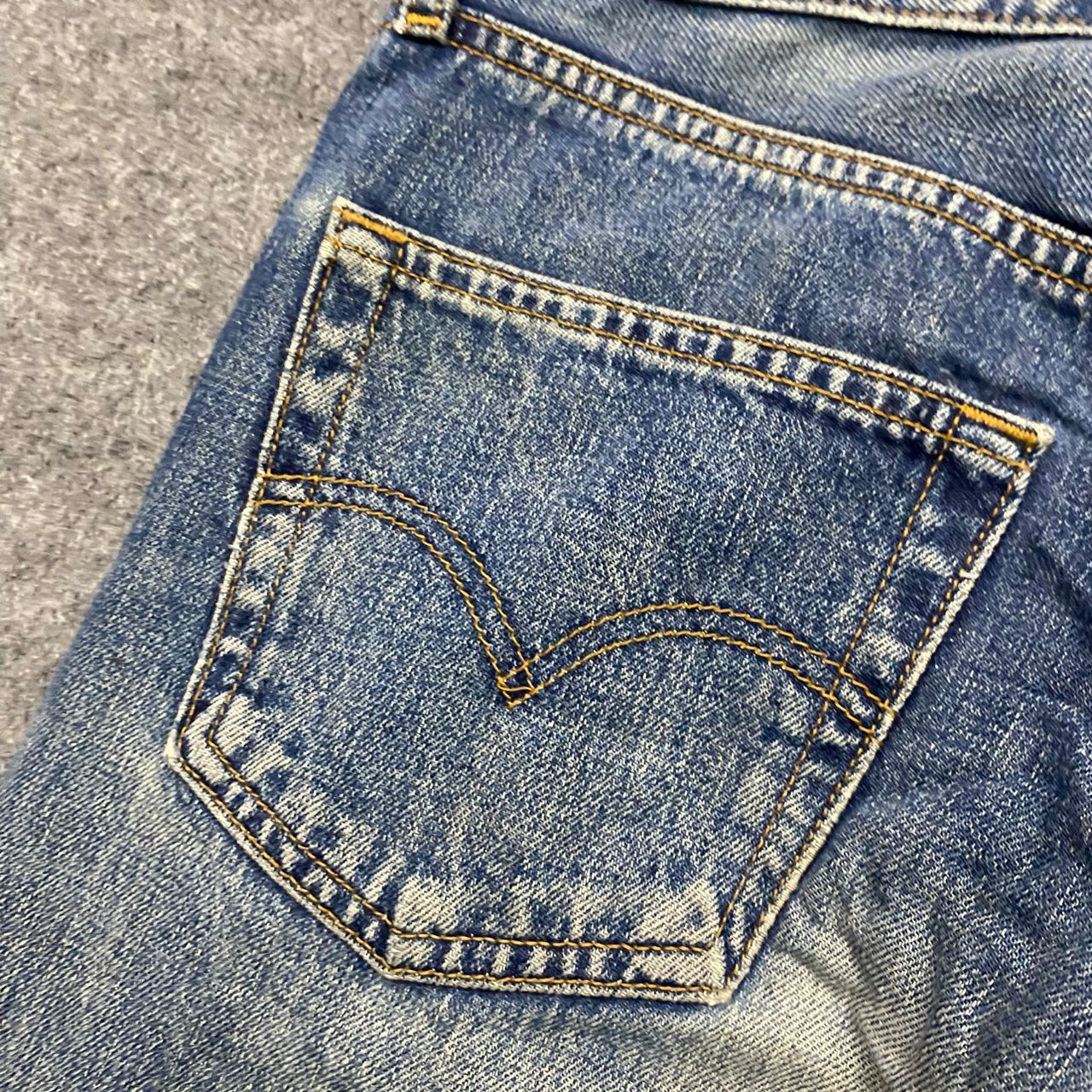 Levi's Vintage Clothing Vintage 90s Levis 508 Distressed denim Kurt Cobain Style Size US 32 / EU 48 - 12 Thumbnail