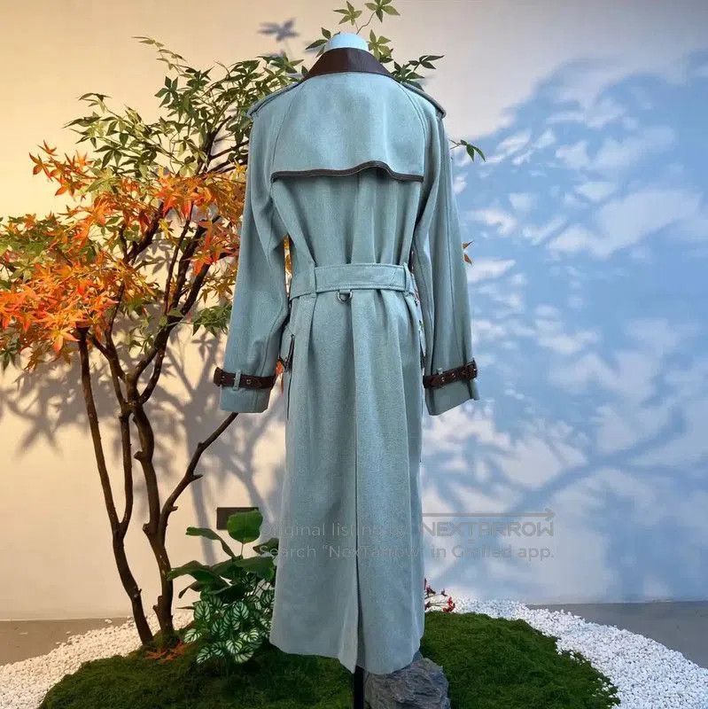 Burberry Burberry Women's Cotton Trench Coat in Grey. Size S / US 4 / IT 40 - 2 Thumbnail