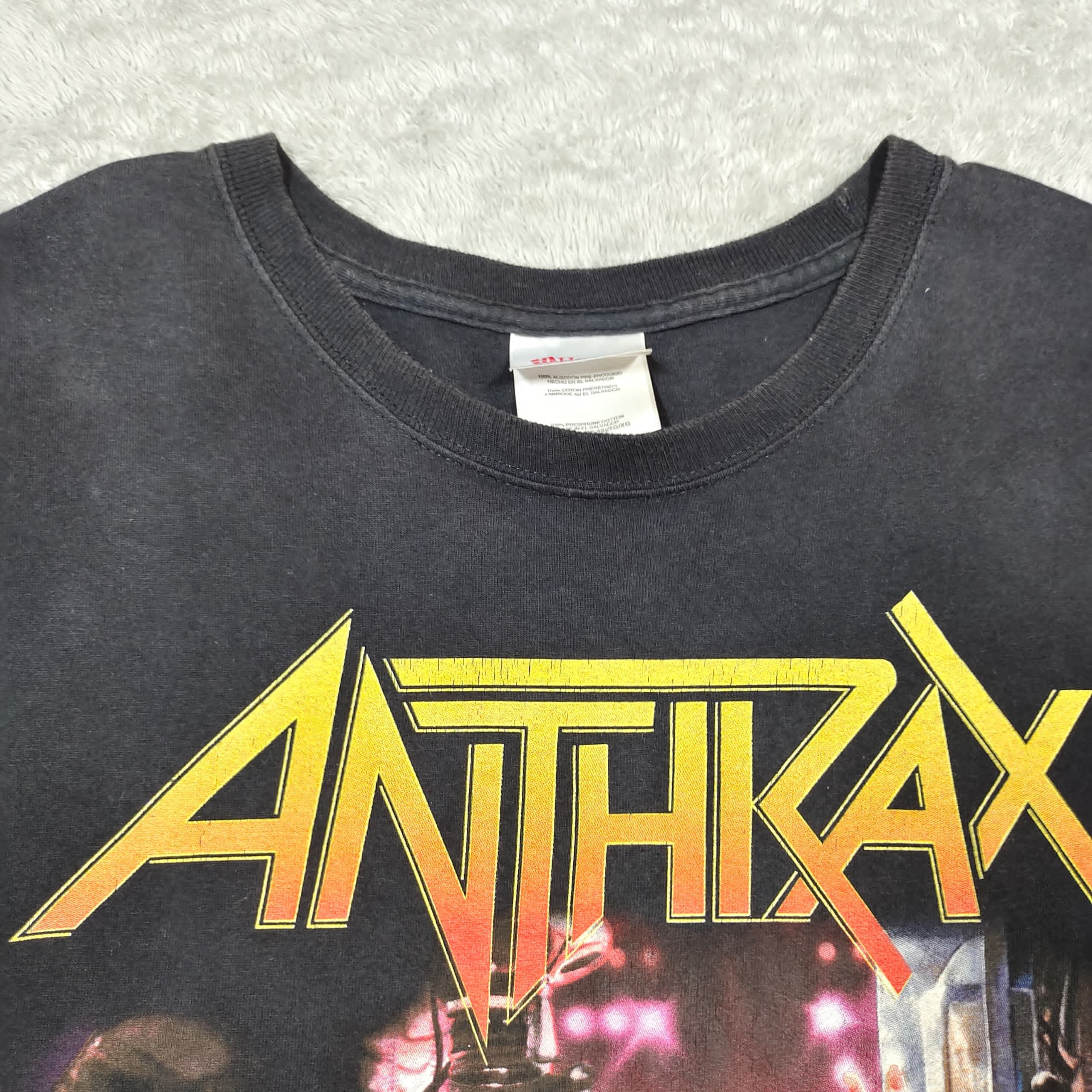 Band Tees × Vintage Y2K ANTHRAX SPREADING THE DISEASE METAL BAND T SHIRT Size US XL / EU 56 / 4 - 5 Thumbnail