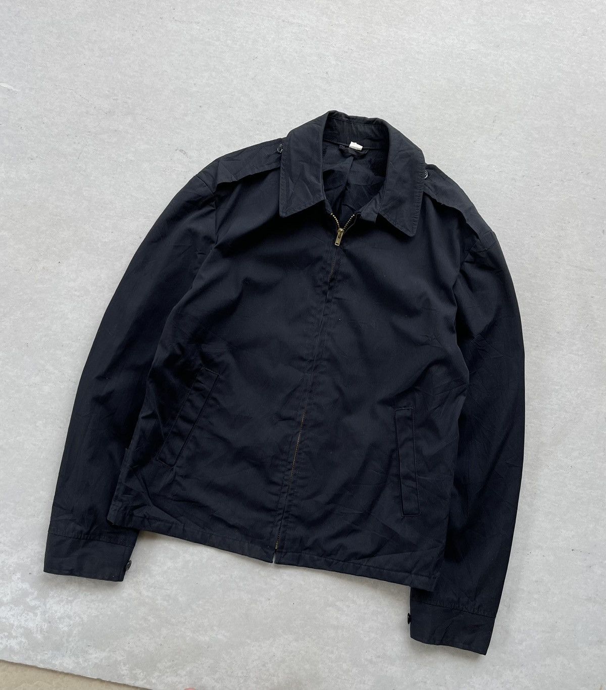 Naval Clothing Factory 🔥VINTAGE 1970'S U.S NAVY MAN'S BOMBER JACKET Size US S / EU 44-46 / 1 - 3 Thumbnail