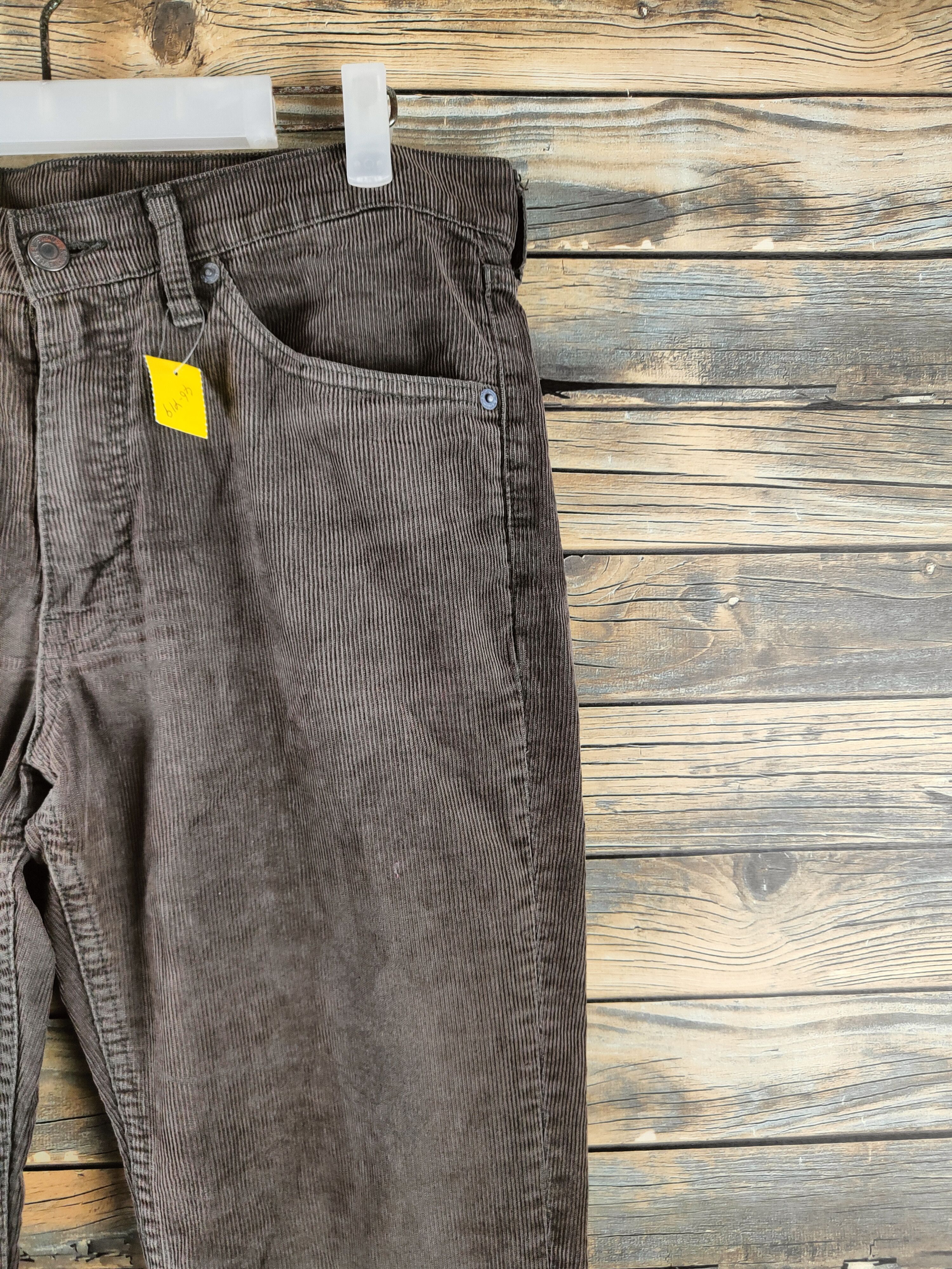 Levi's DL Levi's Brown Multipocket Corduroy Pants #46-419 Size US 32 / EU 48 - 5 Thumbnail