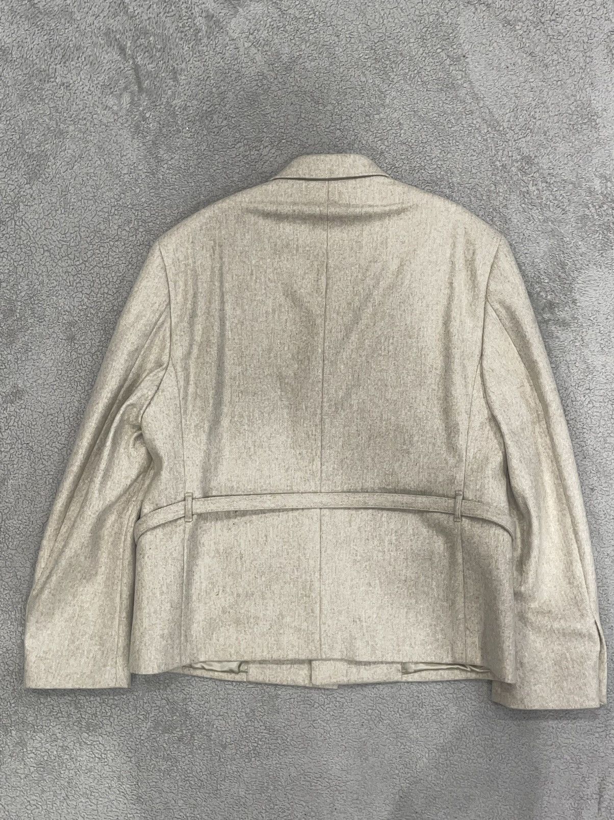 Off-White Off-White buckle-fastened single-breasted blazer Size 48R - 9 Thumbnail
