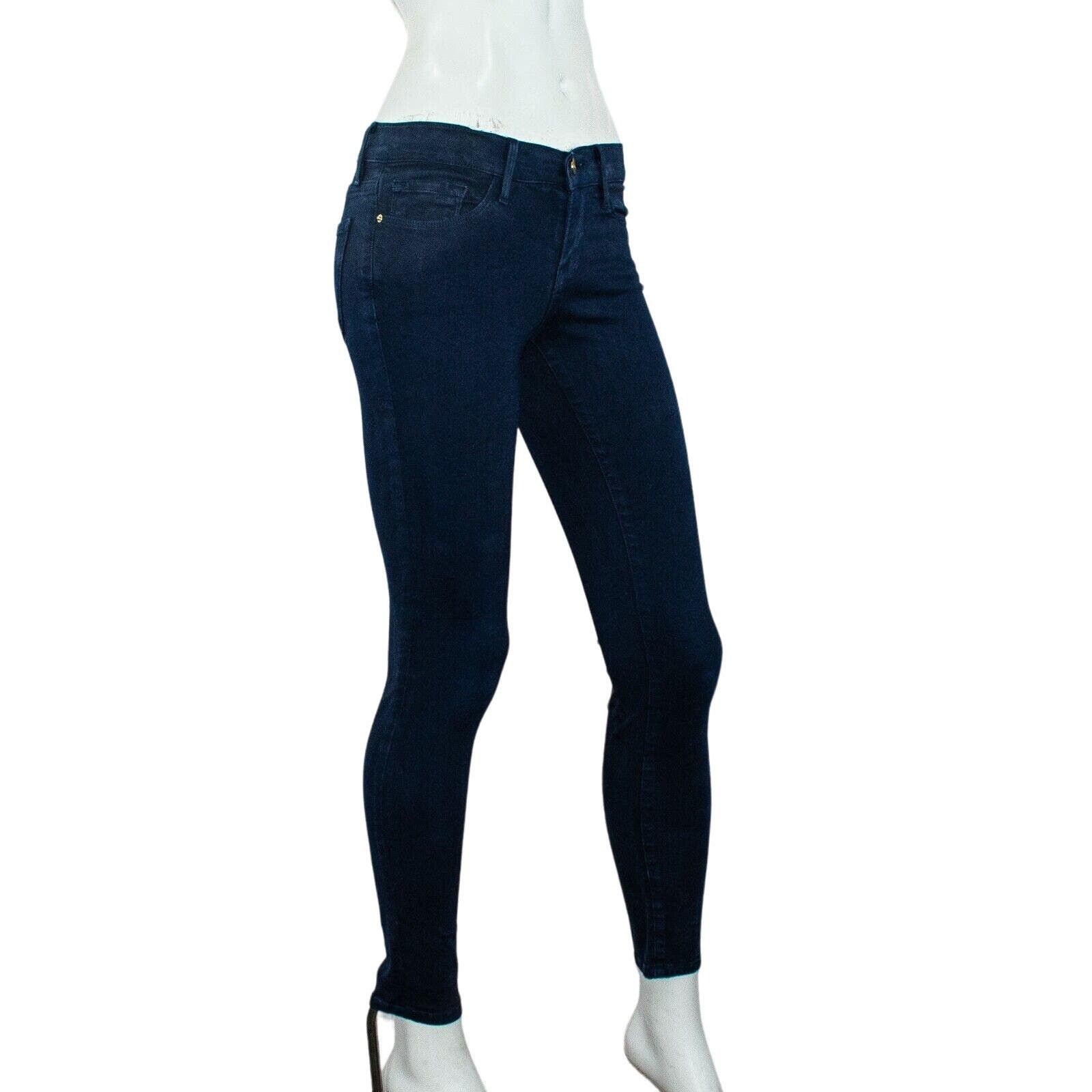 Frame Frame Denim Le Skinny de Jeanne Jeans Deep Blue Dive Size 25 Size 25" / US 0 / IT 36 - 5 Thumbnail
