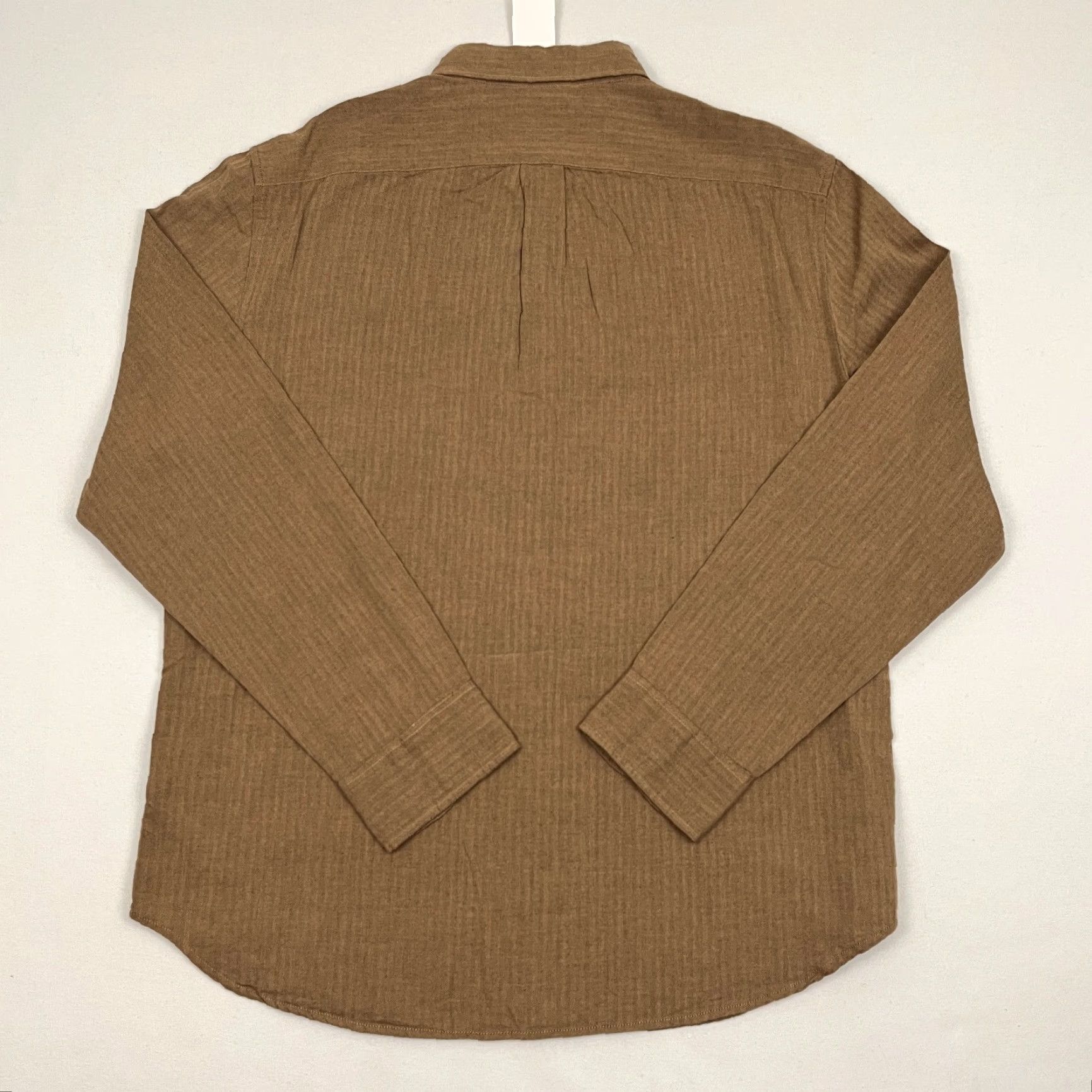 J.Crew J. Crew Brushed Twill Cotton Shirt Mens XL Classic Fit Brown Button Down NEW Size US XL / EU 56 / 4 - 7 Thumbnail