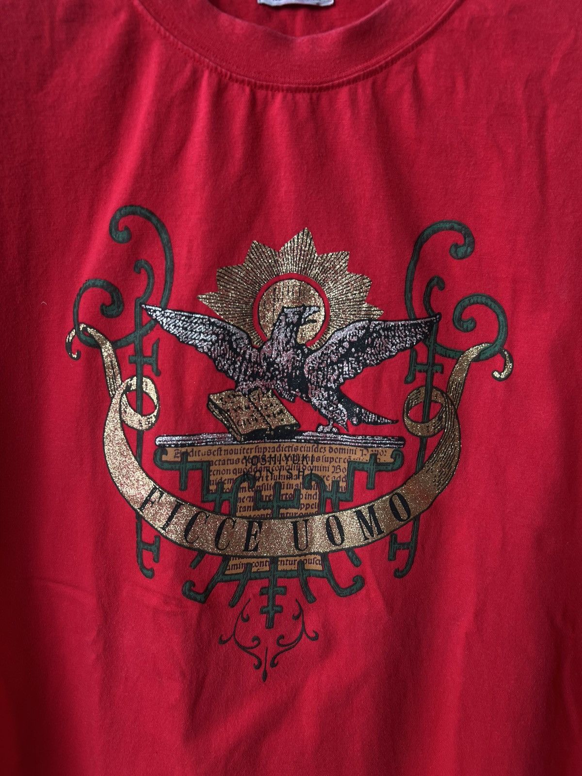 Japanese Brand × Yoshiyuki Konishi Vintage Ficce Uomo Tee Size US M / EU 48-50 / 2 - 3 Thumbnail