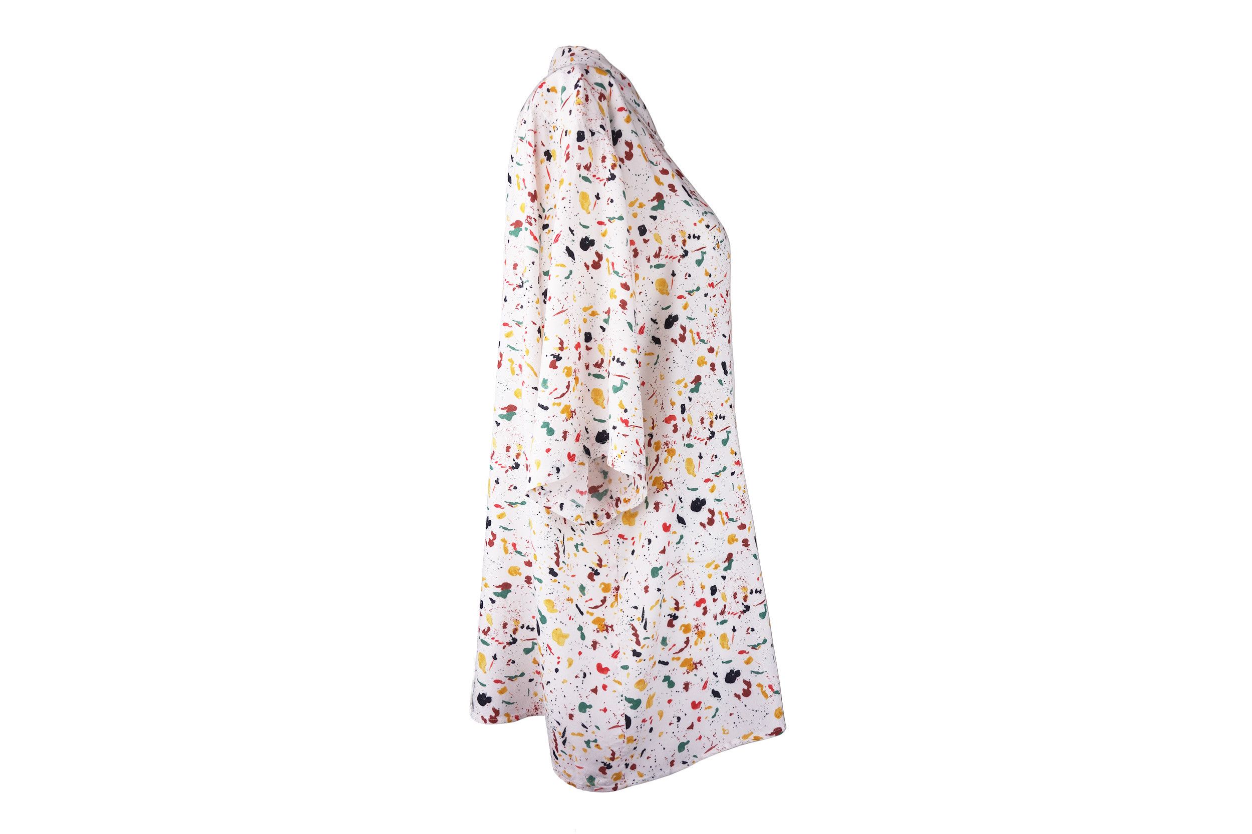 Christophe Lemaire CHRISTOPHE LEMAIRE S/S 2013 Viscose Print Shirt Size 4 L Size US L / EU 52-54 / 3 - 7 Thumbnail