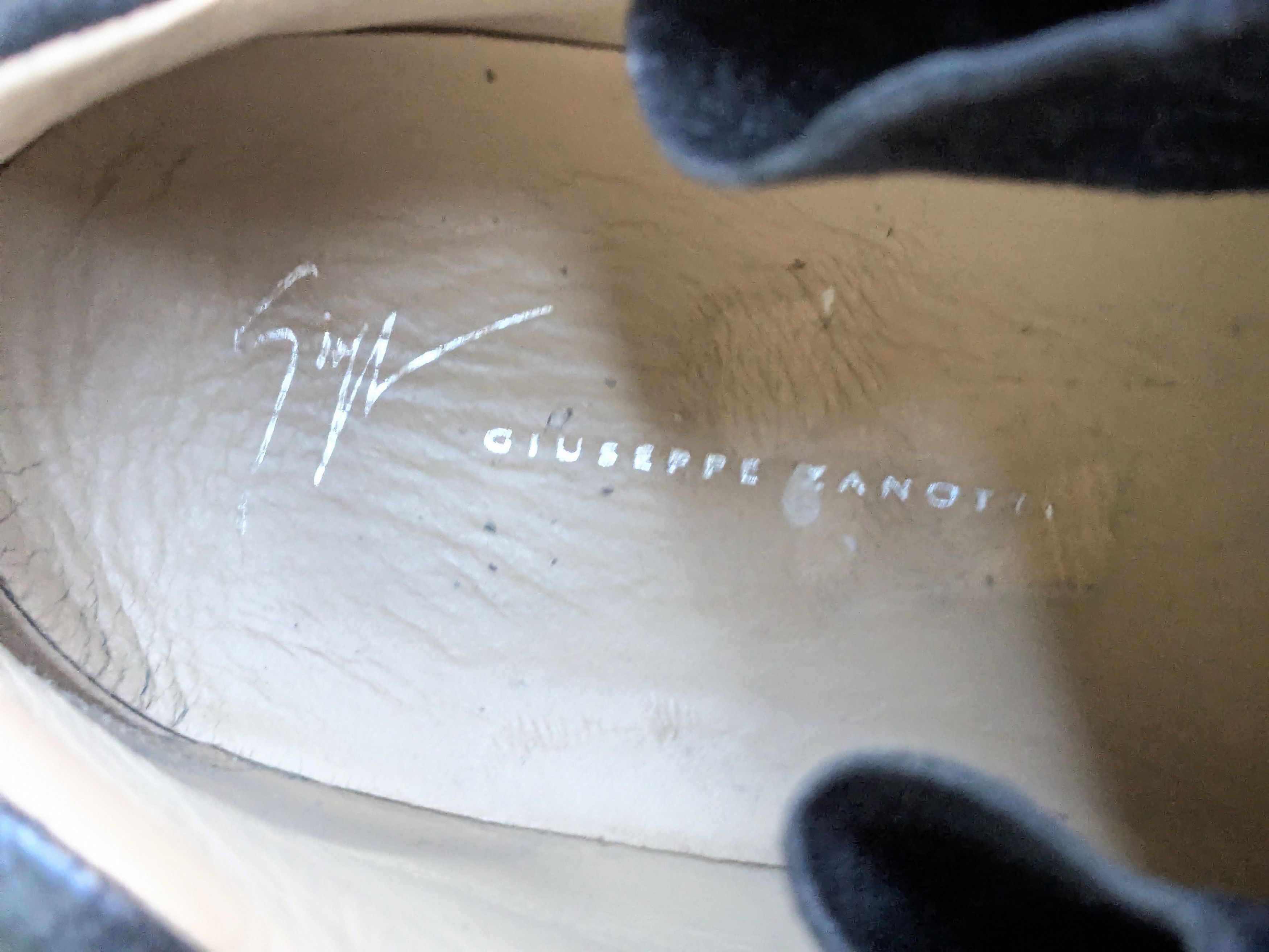 Giuseppe Zanotti Giuseppe Zanotti High Tops Black White 9 42 Leather Size US 9 / EU 42 - 6 Thumbnail