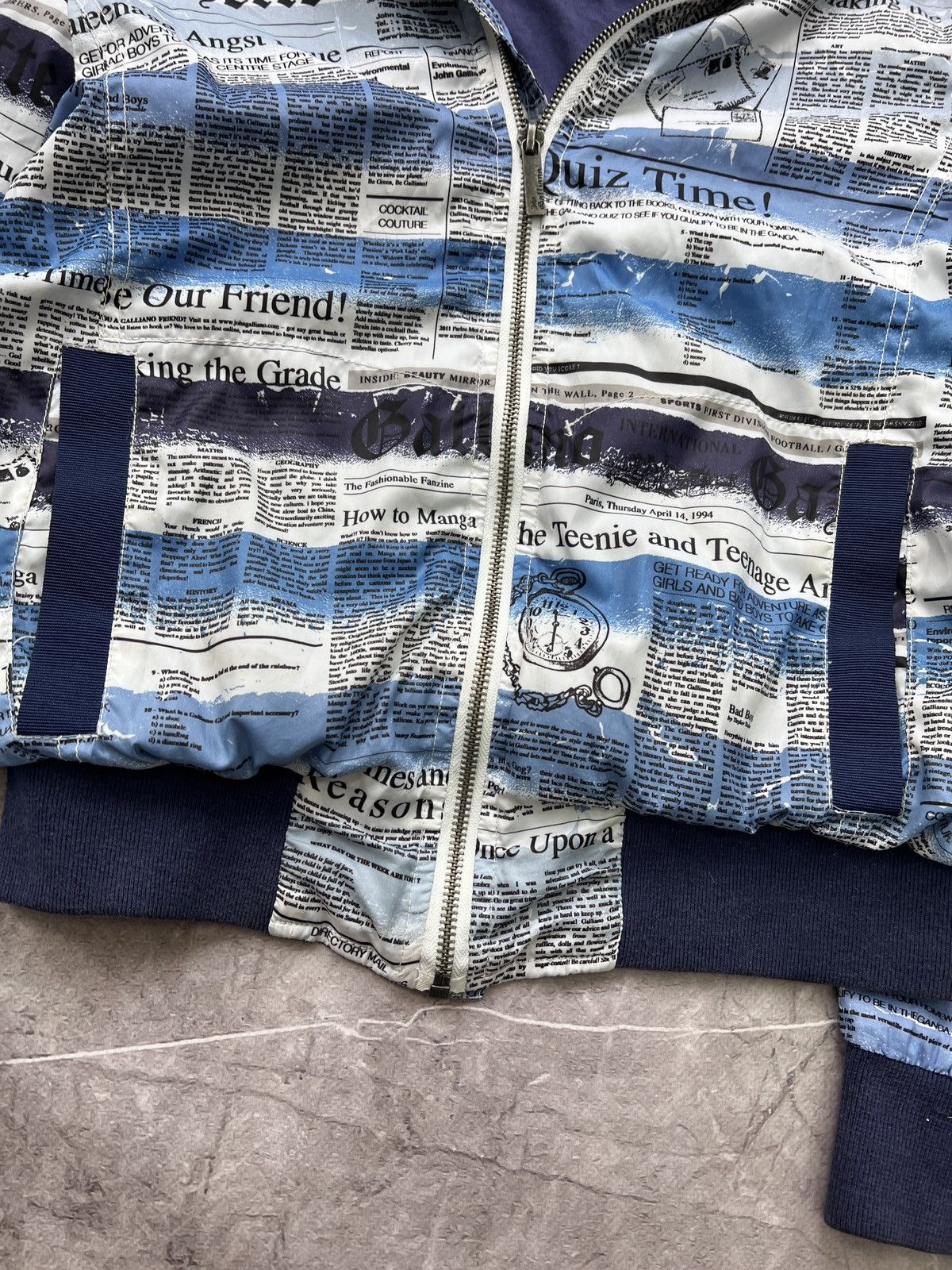 Designer × John Galliano VINTAGE RARE 90s gazette John Galliano nylon jacket Woman L Size L / US 10 / IT 46 - 4 Thumbnail