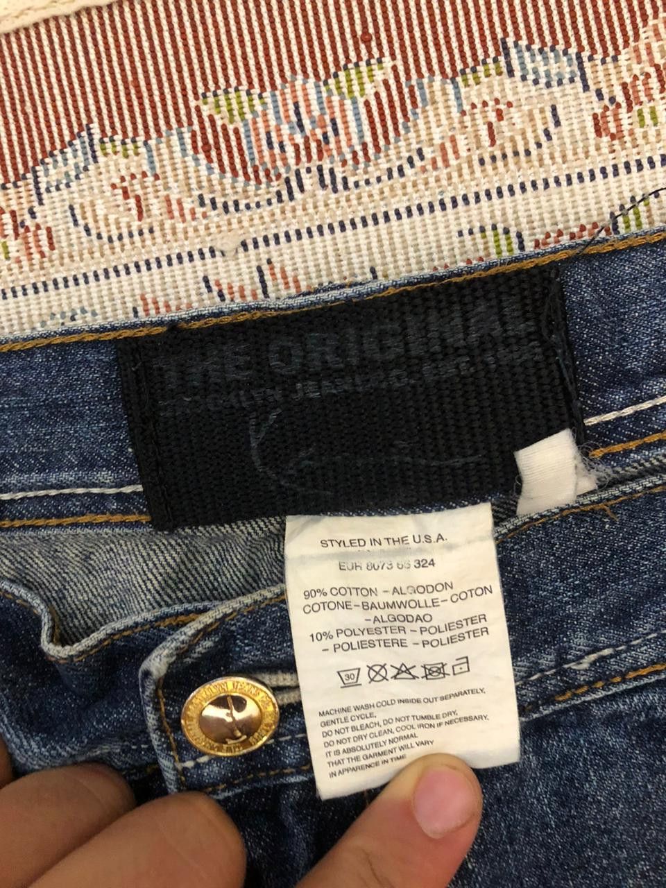 Karl Kani VTG Karl Kani Jeans 38x34 Blue Baggy Denim Y2K Hip Hop Wide Size US 38 / EU 54 - 6 Thumbnail