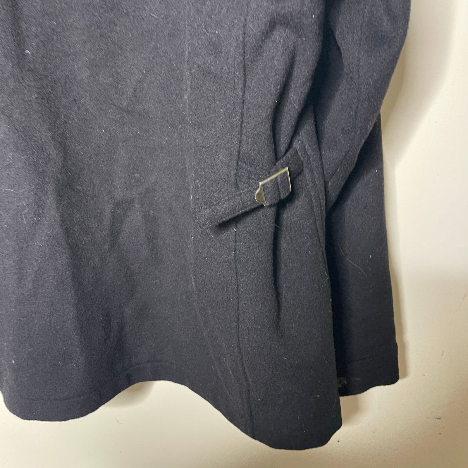 Polo Ralph Lauren VTG Polo Ralph Lauren Wool Coat Jacket Black Full Zip Size L Size US L / EU 52-54 / 3 - 7 Thumbnail