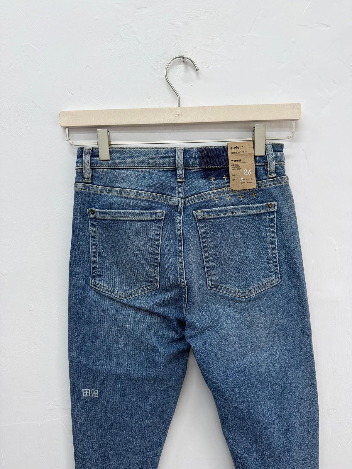 Ksubi new ksubi womens denim jeans hi n wasted 26 8 blue skinny Size 26" / US 2 / IT 38 - 6 Thumbnail