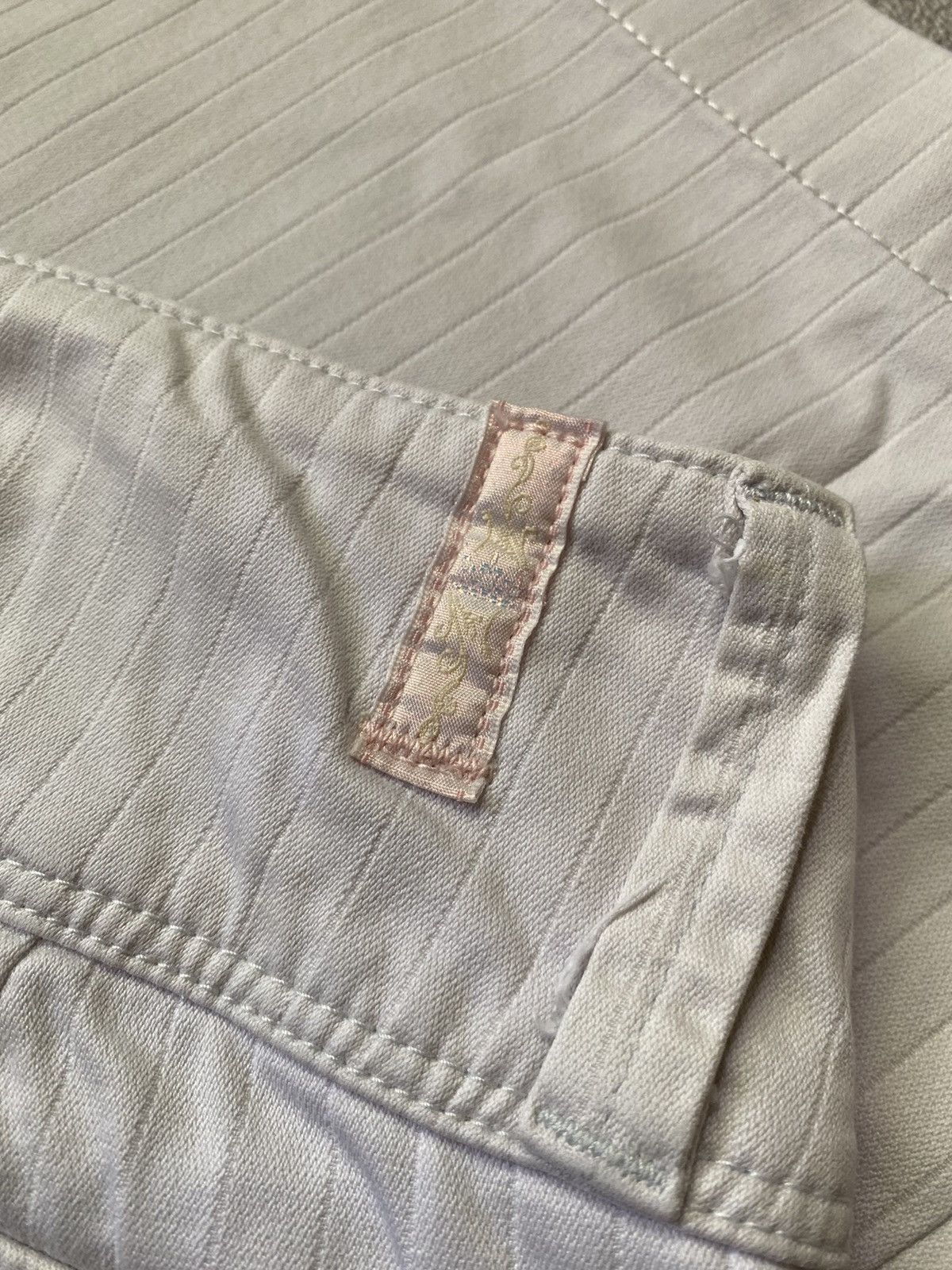 Japanese Brand × Le Grande Bleu (L.G.B.) × Vintage Brappers Flare Stripe Pants Size 28" / US 6 / IT 42 - 7 Thumbnail