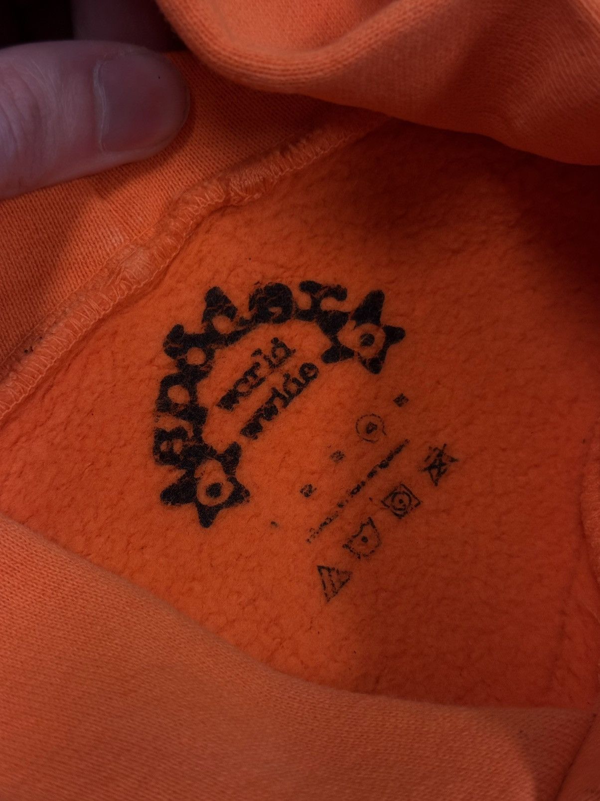 Sp5der Sp5der Worldwide Orange Star Hoodie Size XL (NEW) Size US XL / EU 56 / 4 - 7 Thumbnail