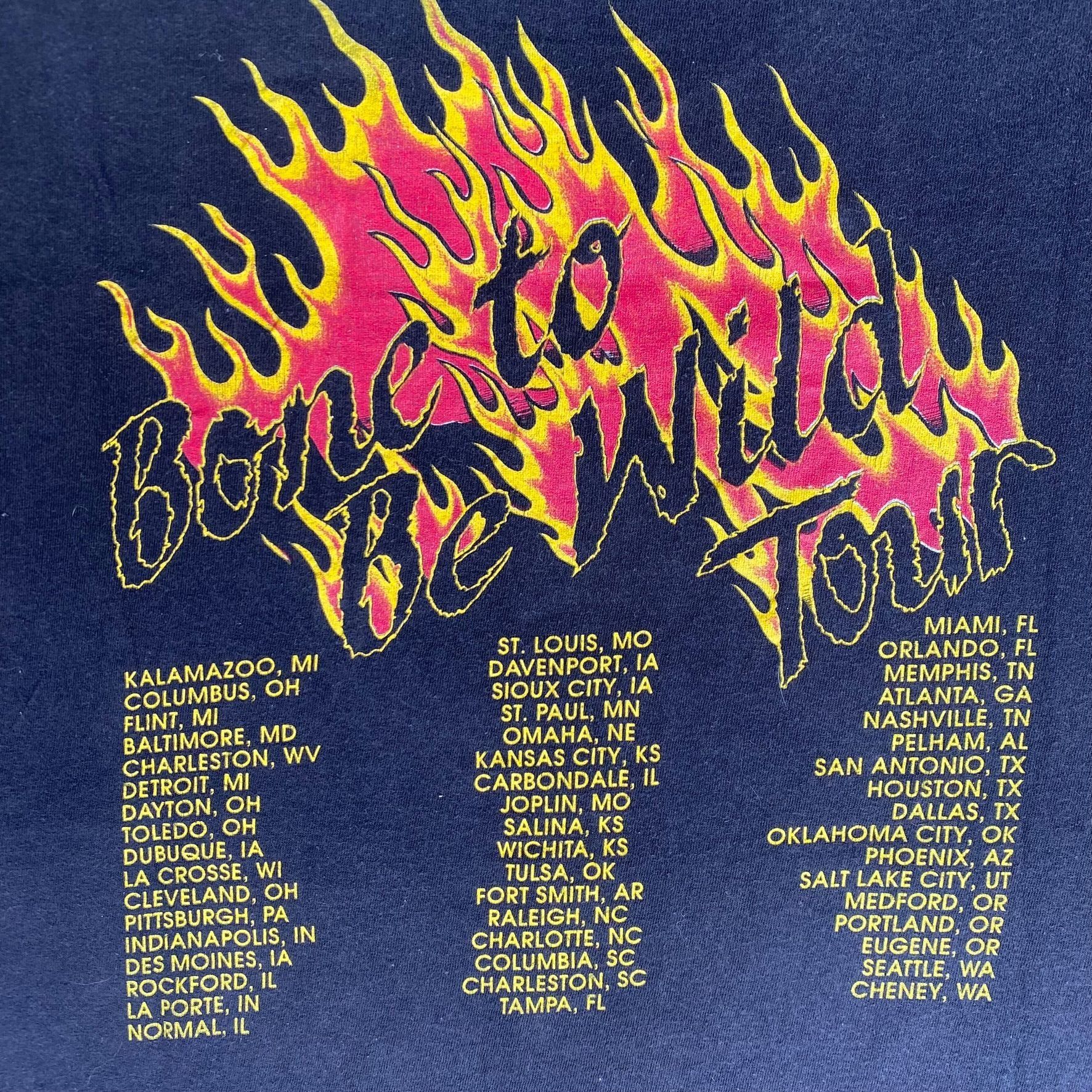 Band Tees Vintage 80s Great White Shirt Mista Bone Rock Band Tour Tee Size US L / EU 52-54 / 3 - 8 Thumbnail