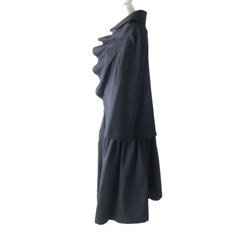 Comme des Garcons Comme Des Garcons Black Retro Design Long Jacket Size XL / US 12-14 / IT 48-50 - 2 Thumbnail