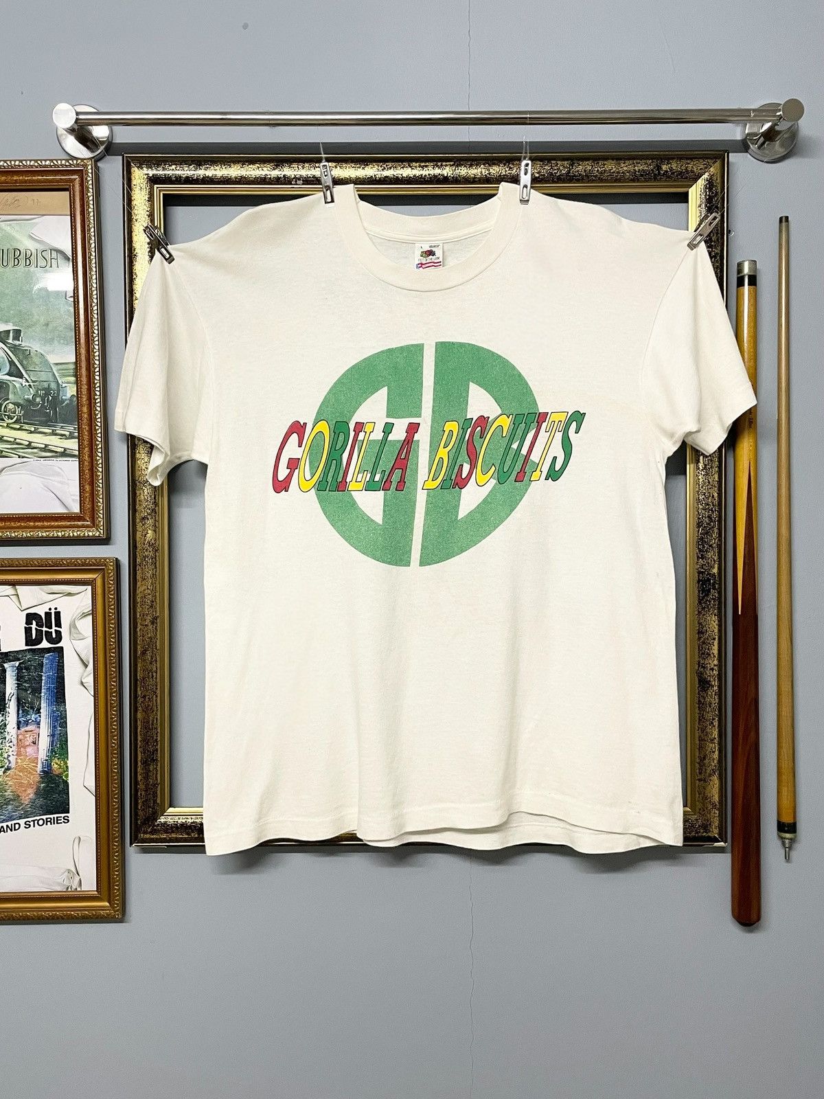 Vintage Vintage Og 90s Gorrila Biscuits ‘Start Today’ Rare Find Tee Size US L / EU 52-54 / 3 - 1 Thumbnail