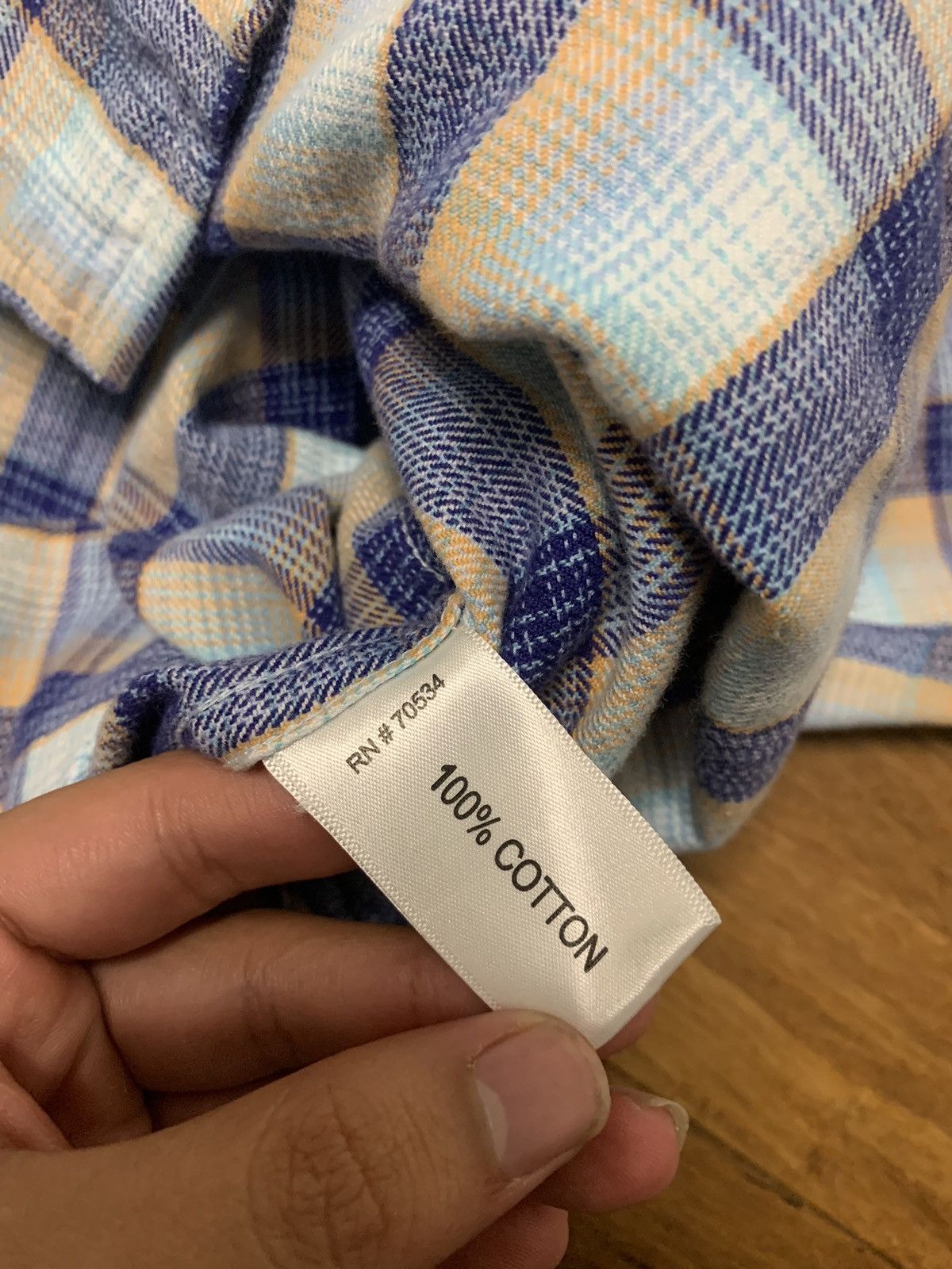 Orvis Orvis Plaid Button Up Shirt Size US XXL / EU 58 / 5 - 6 Thumbnail