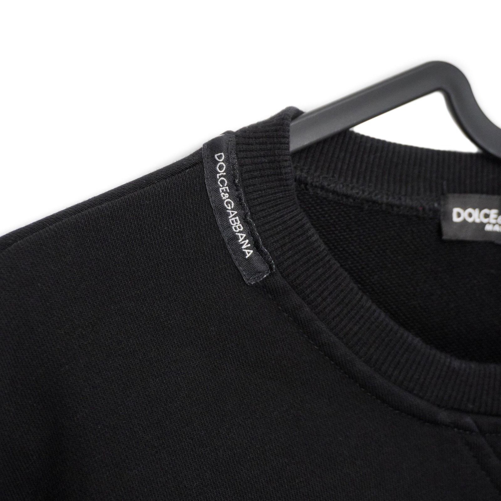 Dolce & Gabbana Dolce Gabbana Crown Bee Logo Floral Print Black Sweatshirt Size US L / EU 52-54 / 3 - 5 Thumbnail