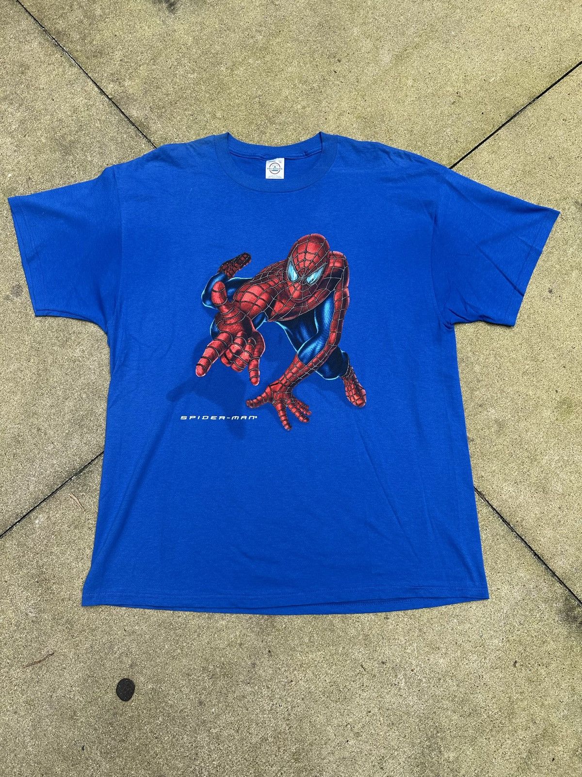 Marvel Comics Vintage 2002 Spiderman Promo Tee Size US XL / EU 56 / 4 - 1 Thumbnail