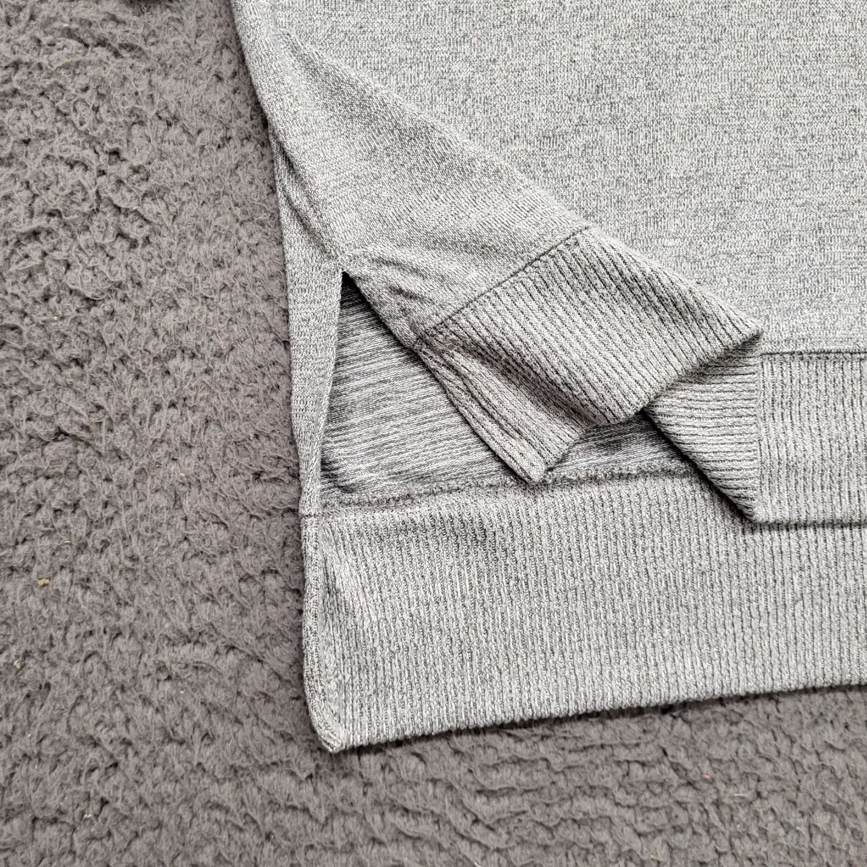Vintage TIME & TRU Sweater Women's XXL/20 Long Sleeve Lightweight Gray Super Soft Pullover KnIT Raglan Sleeve Modern Casual Mens? Girls? Size XXL / US 16-18 / IT 52-54 - 7 Thumbnail