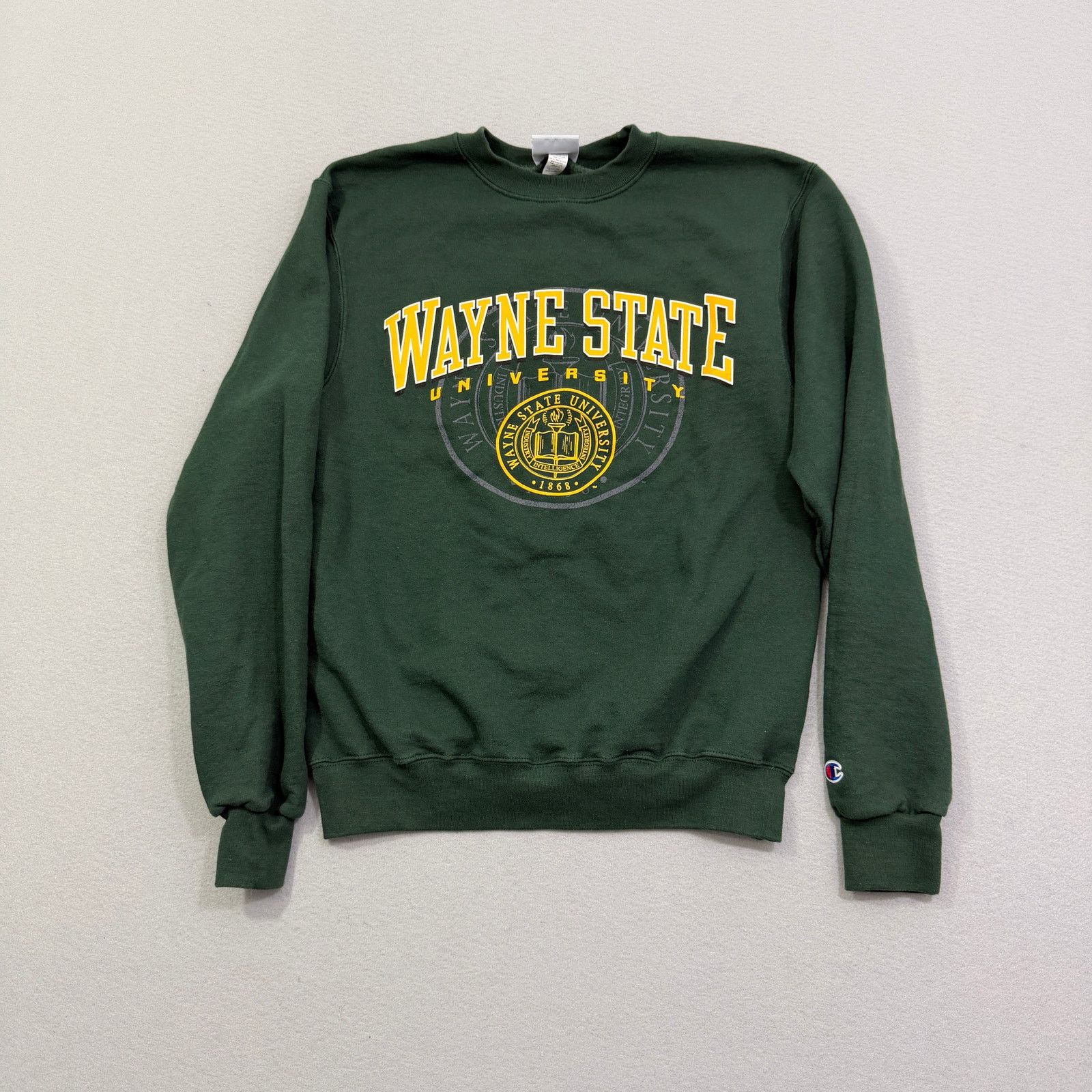 Champion Champion Wayne State University Sweatshirt Small Green Size US S / EU 44-46 / 1 - 1 Thumbnail