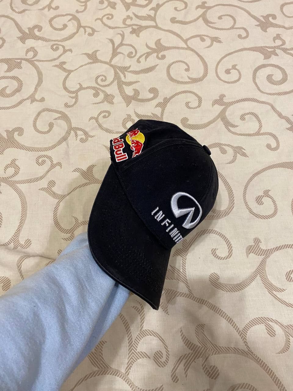 Red Bull Infiniti Red Bull Racing F1 Embroidered Strapback Cap Hat Size ONE SIZE - 1 Thumbnail