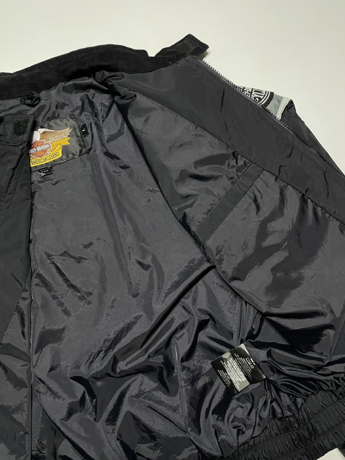 Harley Davidson × Vintage Harley Davidson motorcycle Racing Windbreaker Jacket Size US L / EU 52-54 / 3 - 12 Thumbnail