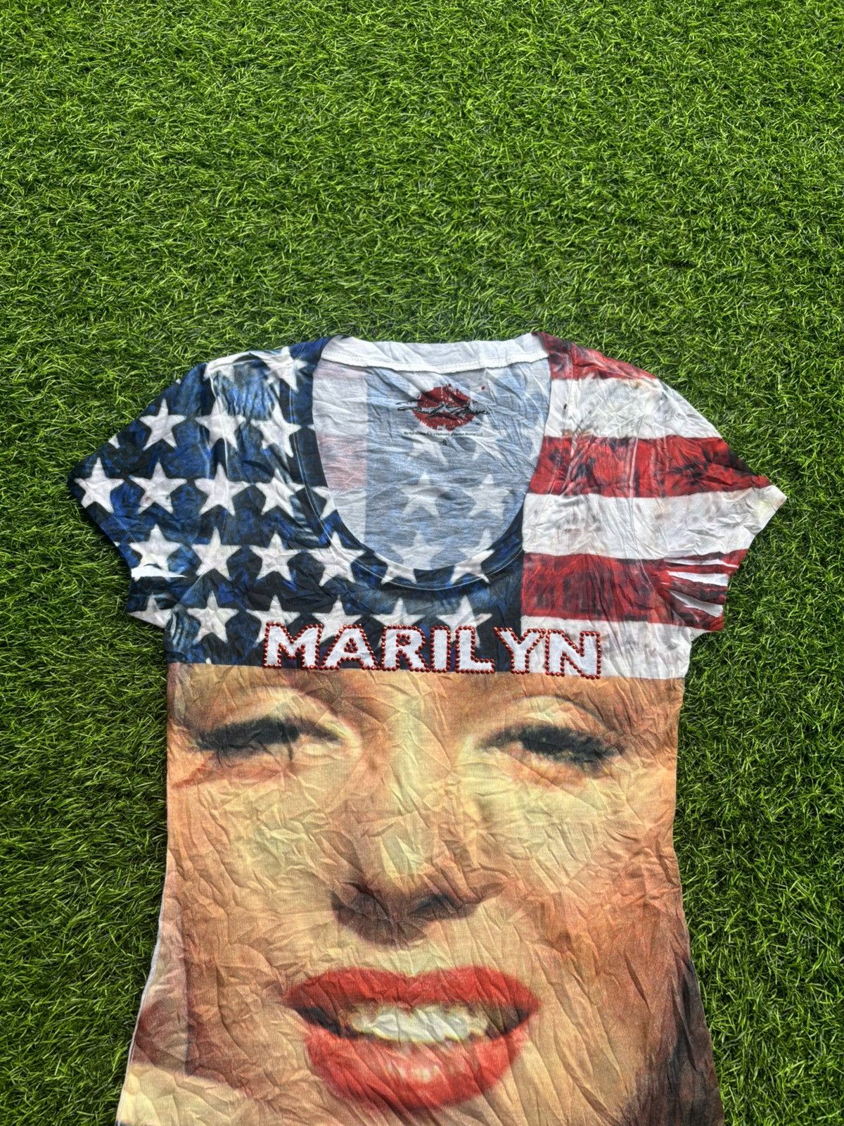 Hysteric Glamour Y2k Marilyn Monroe Full Print Tshirt Size S / US 4 / IT 40 - 4 Thumbnail