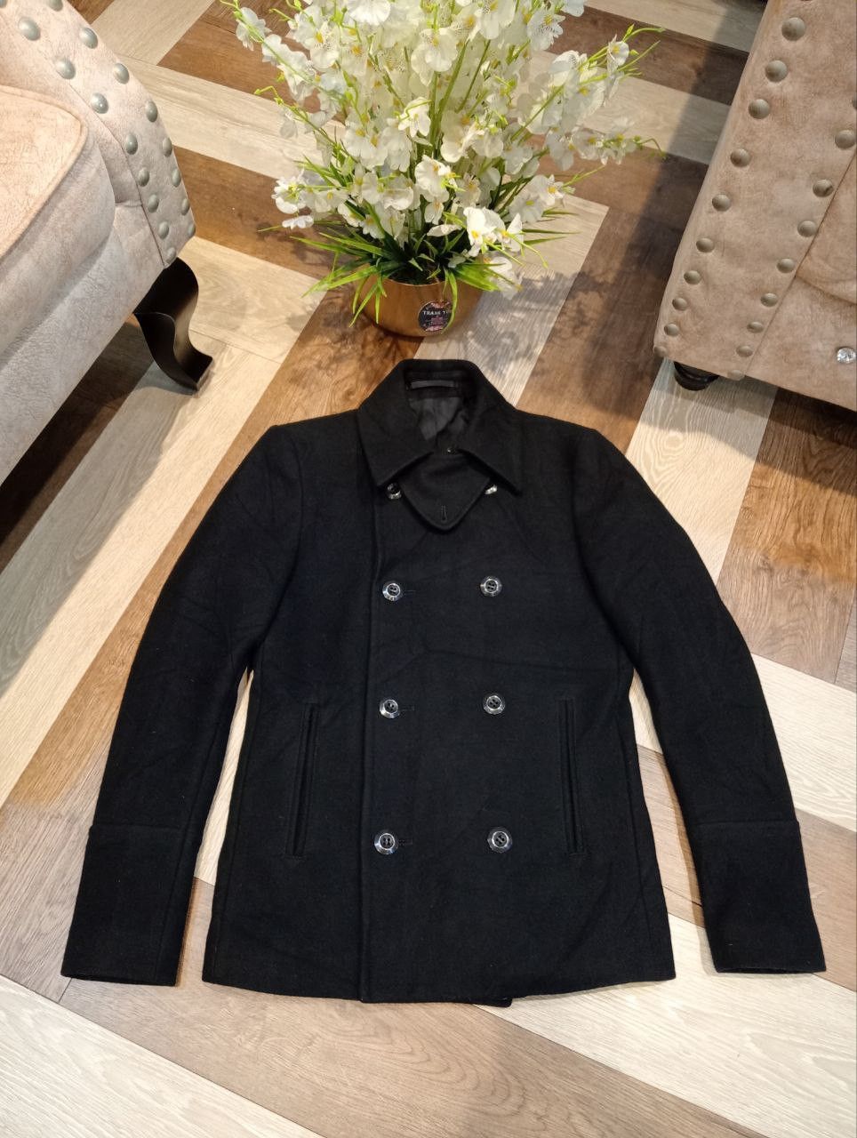 Attachment ATTACHMENT JAPAN WOOL COAT JACKET SIZE 1 Size US S / EU 44-46 / 1 - 4 Thumbnail