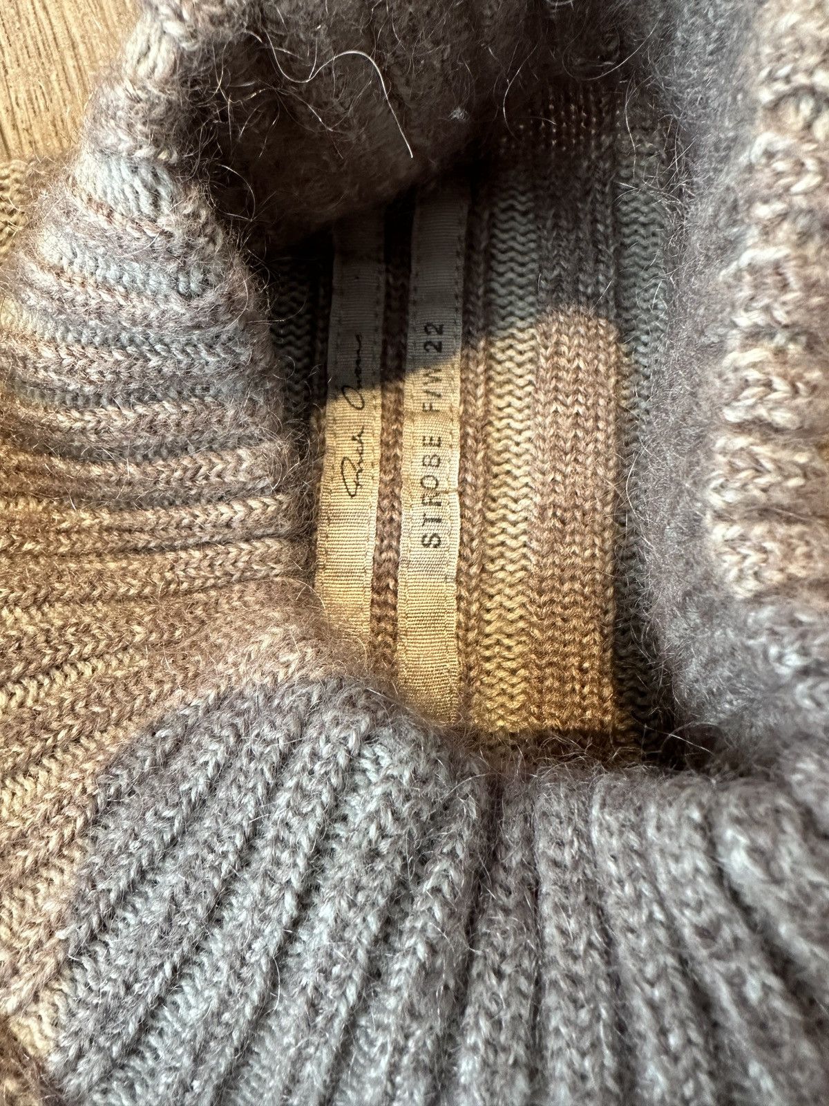 Rick Owens Rick Owens Biker Sweater Size US XL / EU 56 / 4 - 4 Thumbnail