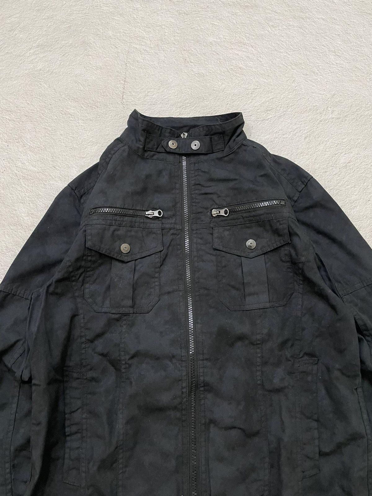 Japanese Brand 2000s Japan Camo Light Jacket Multi Zip 14th Vkei Y2K if6was Size US M / EU 48-50 / 2 - 2 Thumbnail