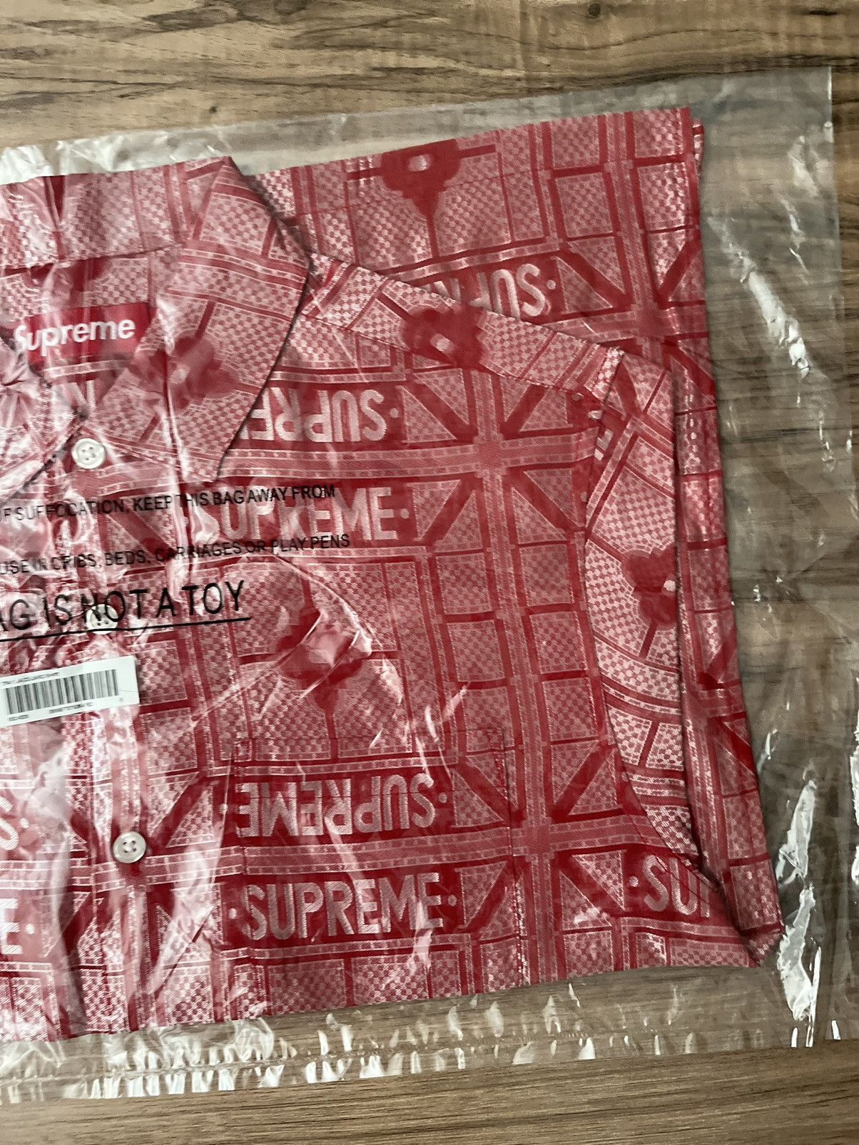 Supreme Supreme Tray Jacquard S/S Shirt Size US S / EU 44-46 / 1 - 3 Thumbnail
