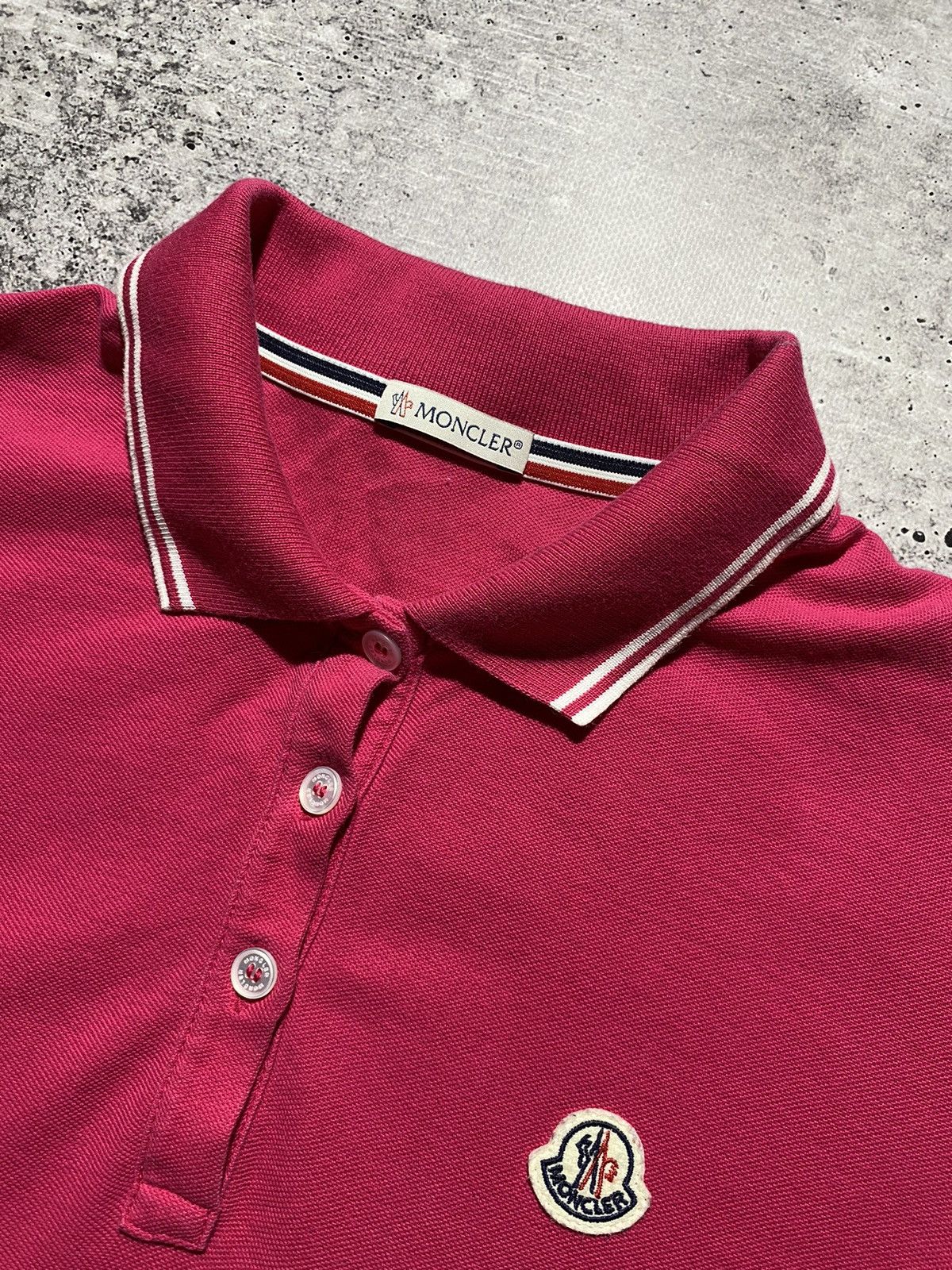 Moncler 💗MONCLER Luxury polo shirt Size M / US 6-8 / IT 42-44 - 7 Thumbnail
