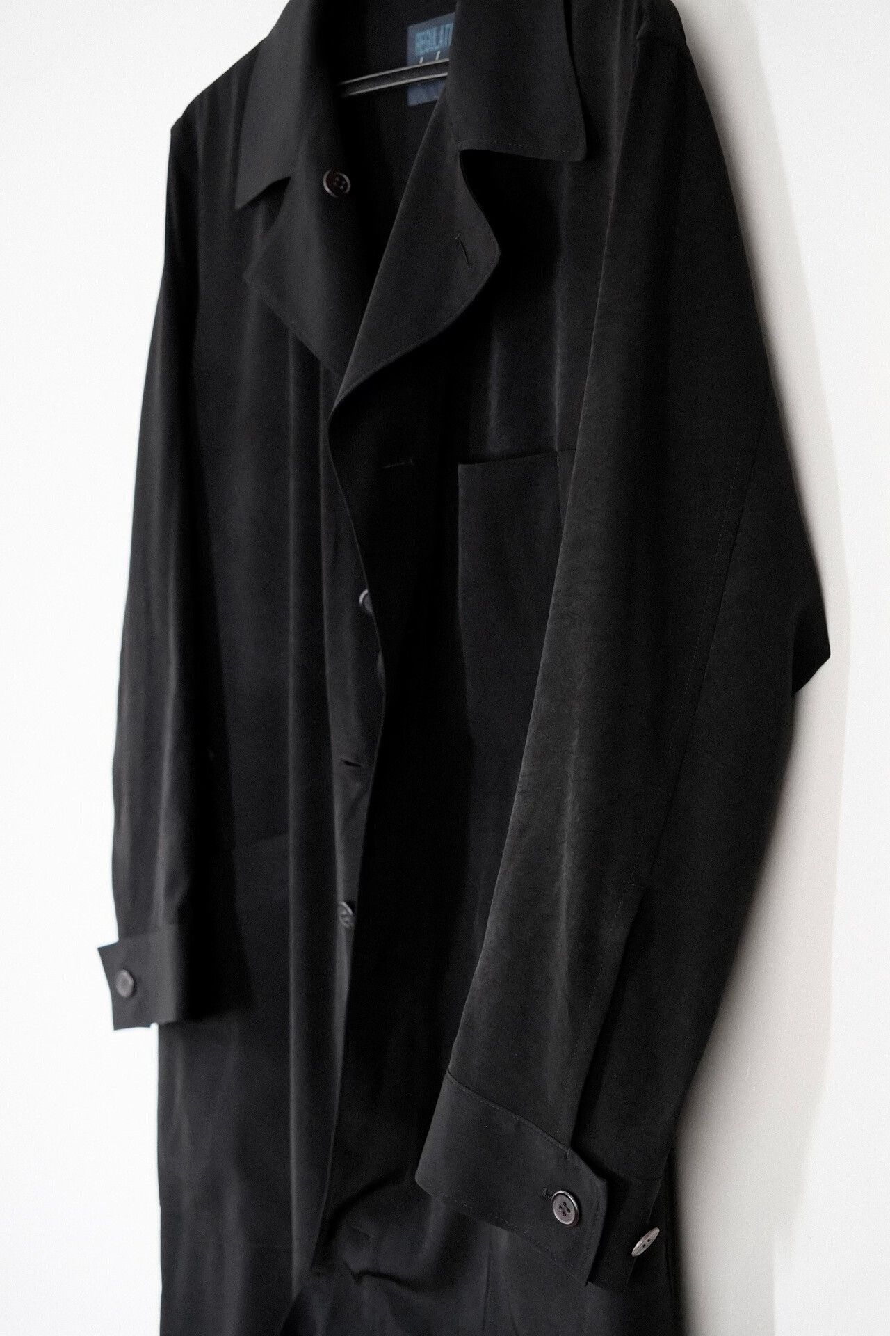 Yohji Yamamoto Yohji Yamamoto 23AW Black Mid-Length Coat Size M / US 6-8 / IT 42-44 - 7 Thumbnail