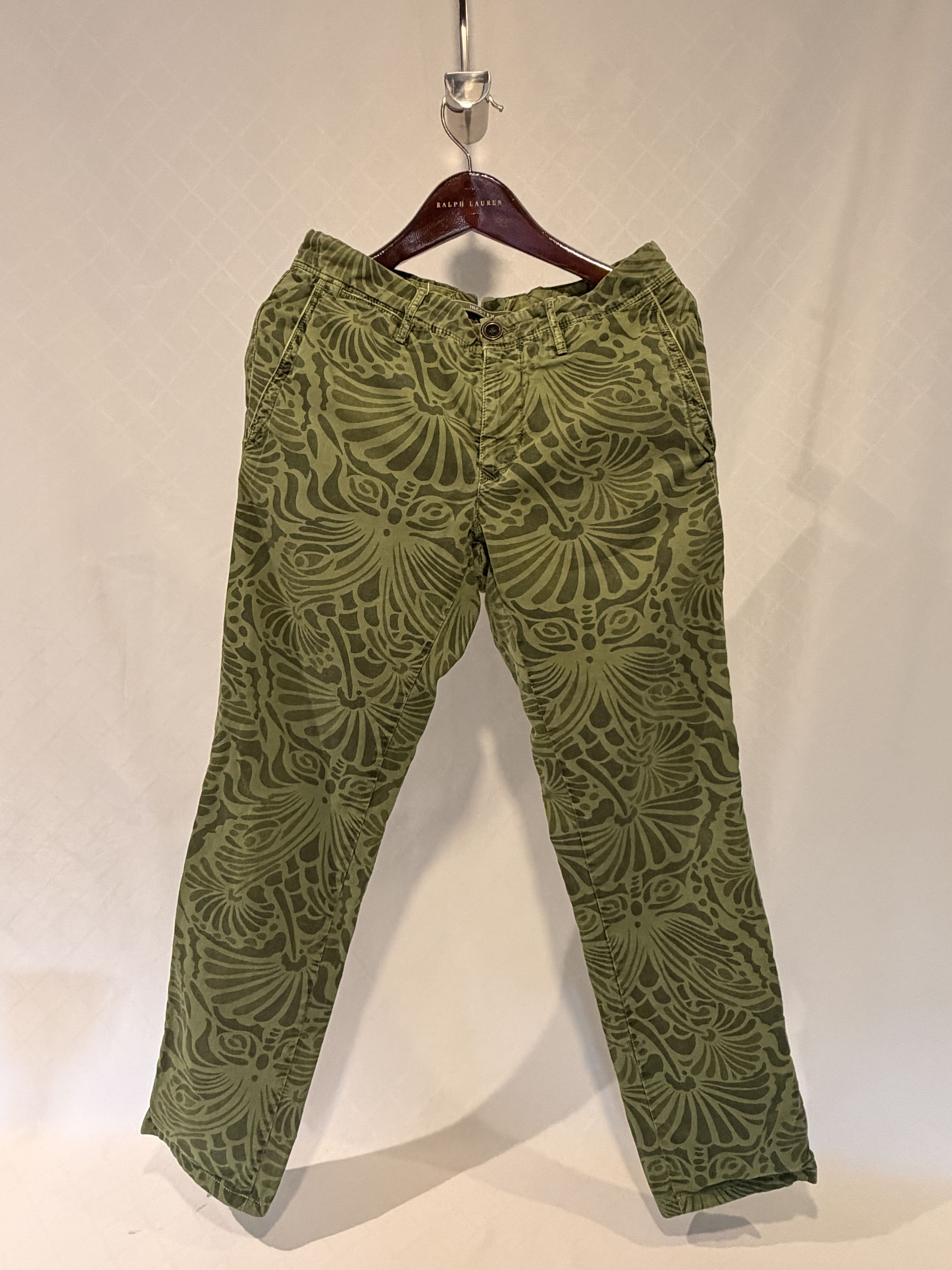Incotex Incotex Tropical Print 5-Pocket Pants Size US 30 / EU 46 - 1 Thumbnail
