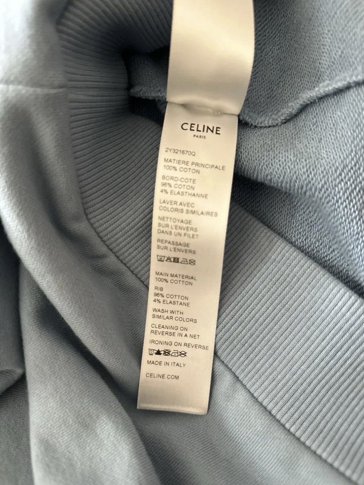 Celine Celine hoodie Size US M / EU 48-50 / 2 - 6 Thumbnail