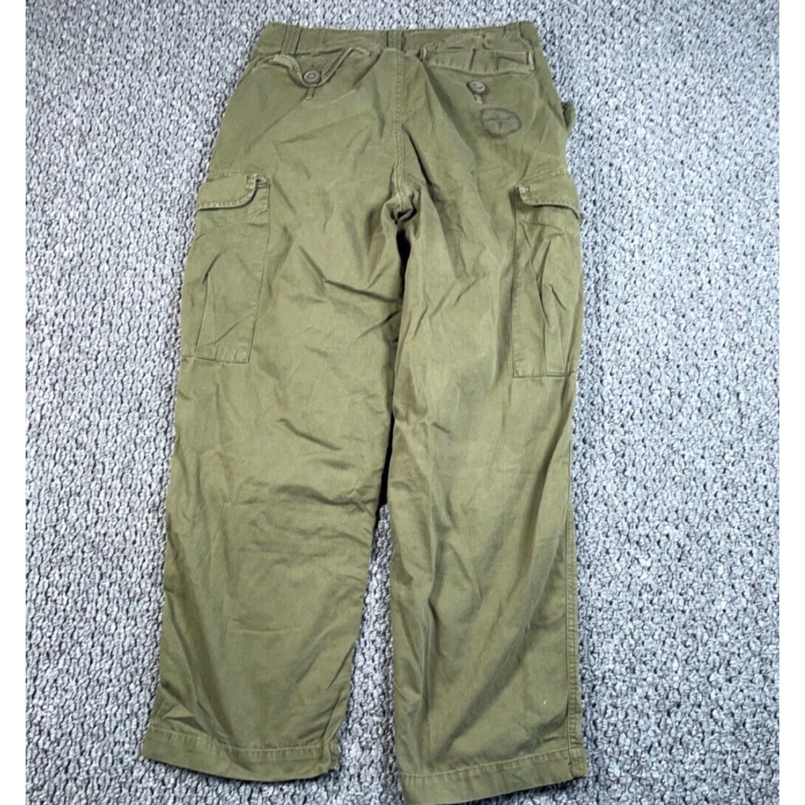 Vintage VINTAGE Sonoma Tactical Cargo Pants Mens 32 x 28 Green Straight Leg Workwear Outdoors Size US 30 / EU 46 - 2 Thumbnail