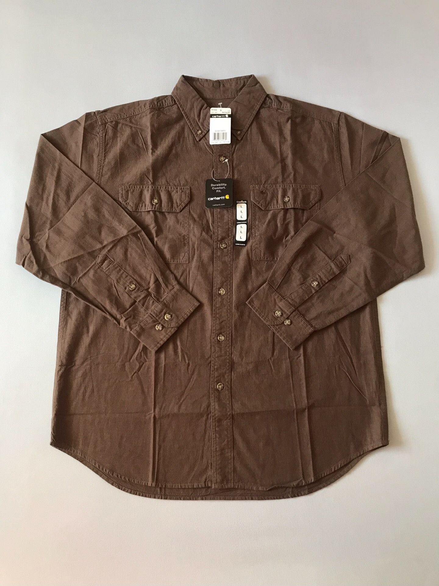 Carhartt Carhartt S202 Oxford Work Shirt Size US L / EU 52-54 / 3 - 1 Thumbnail
